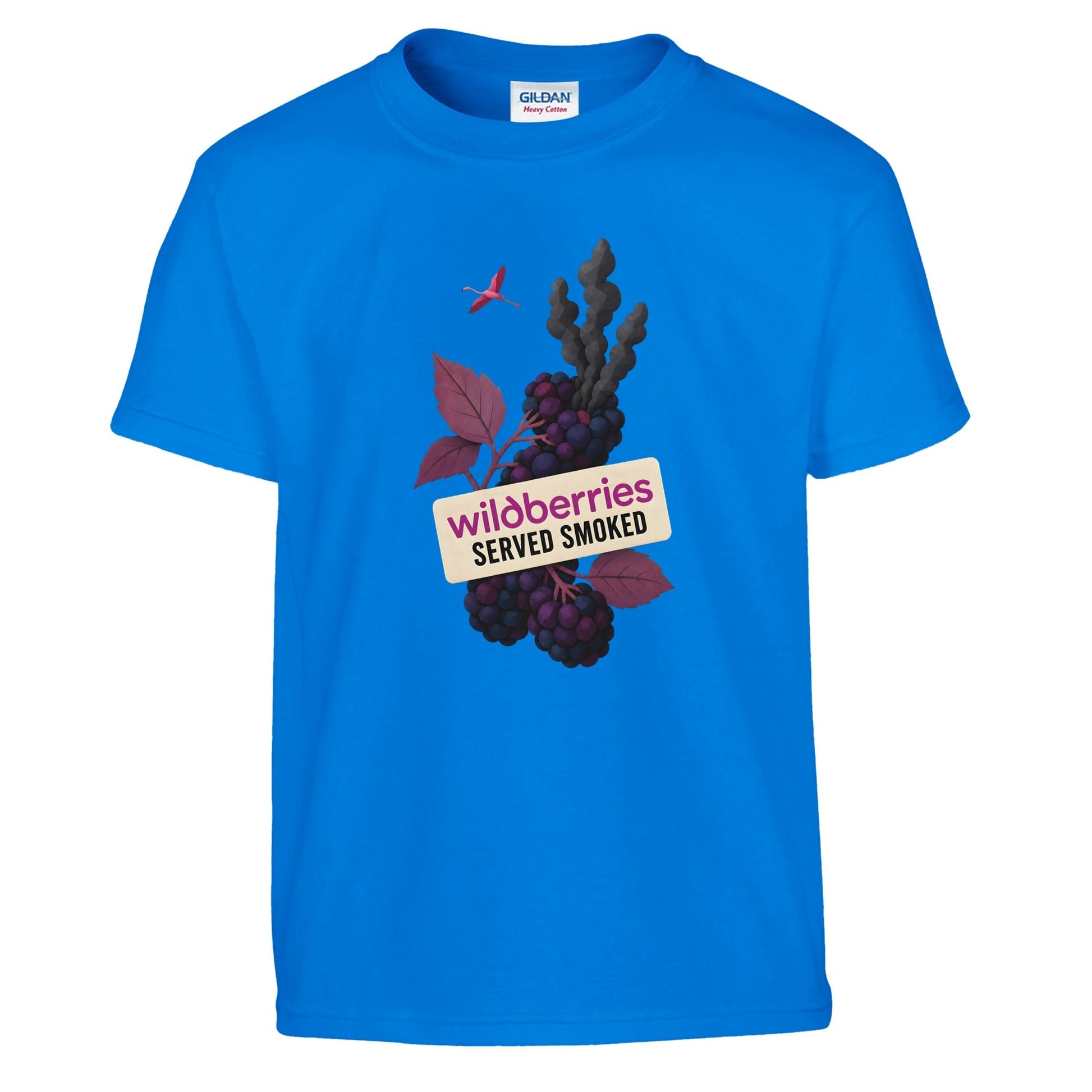 Wildberries, Served Smoked Kids' T-shirt — product view 14