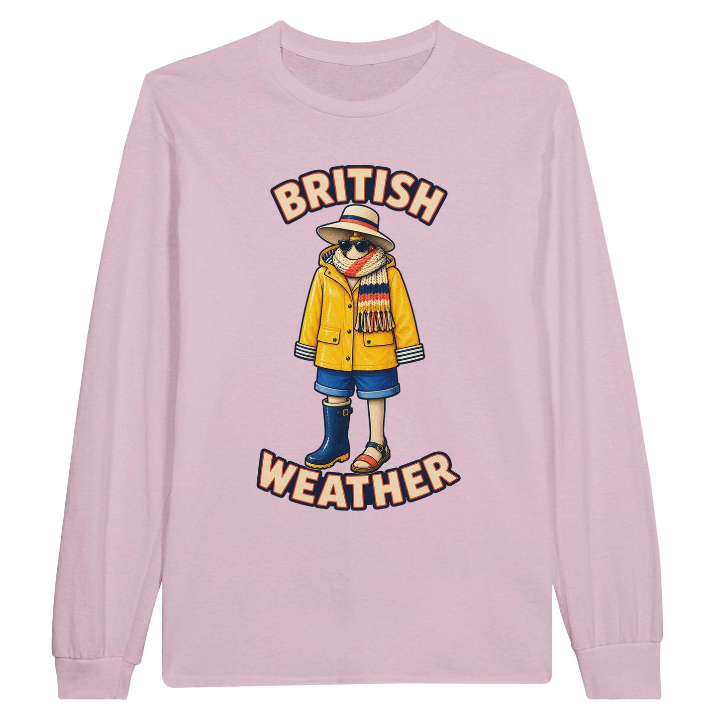British Weather All-Weather Outfit Long-Sleeve T-shirt — product view 6