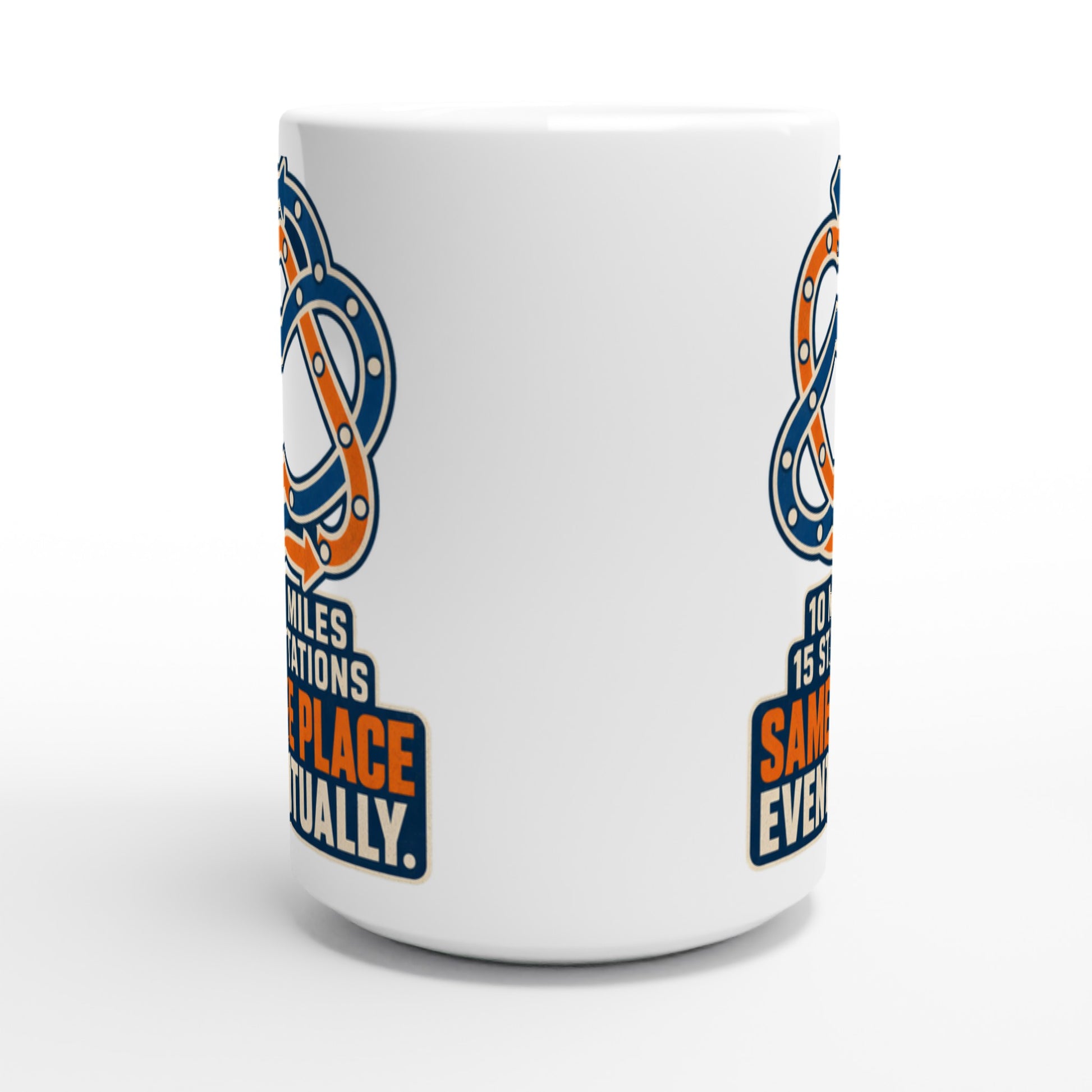 Glasgow Same Place Eventually Large Mug — product view 2