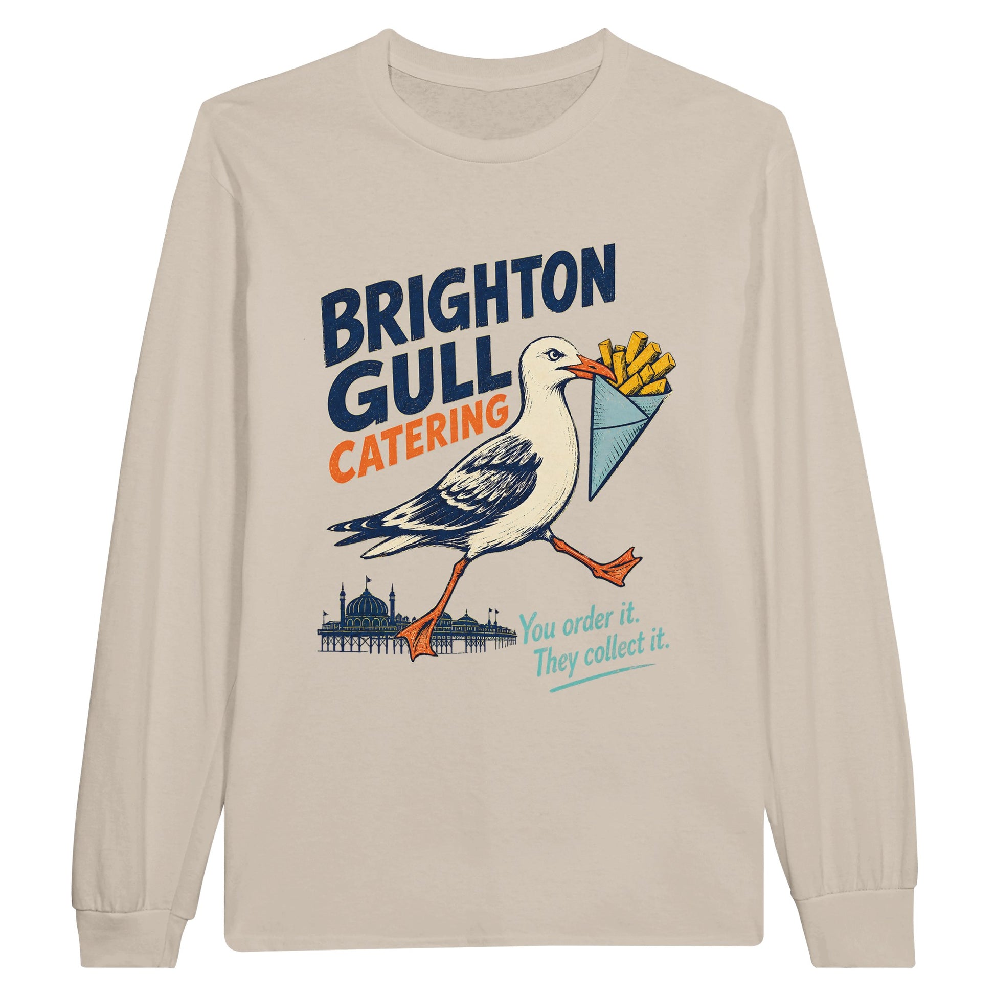 Brighton Gull Catering - You Order It, They Collect It Long-Sleeve… — product view 3