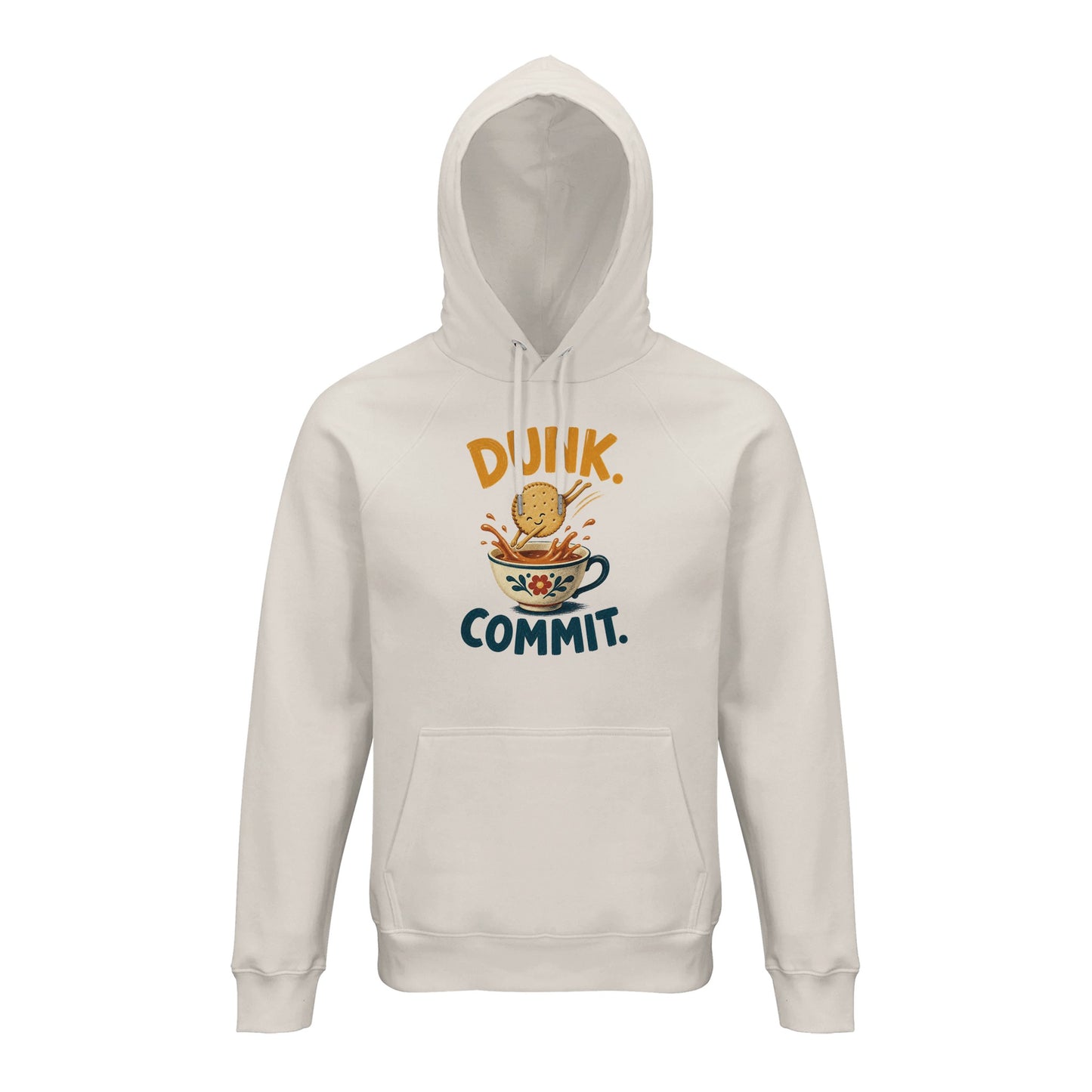 Dunk. Commit. Tea Biscuit Graphic Hoodie — product view 1