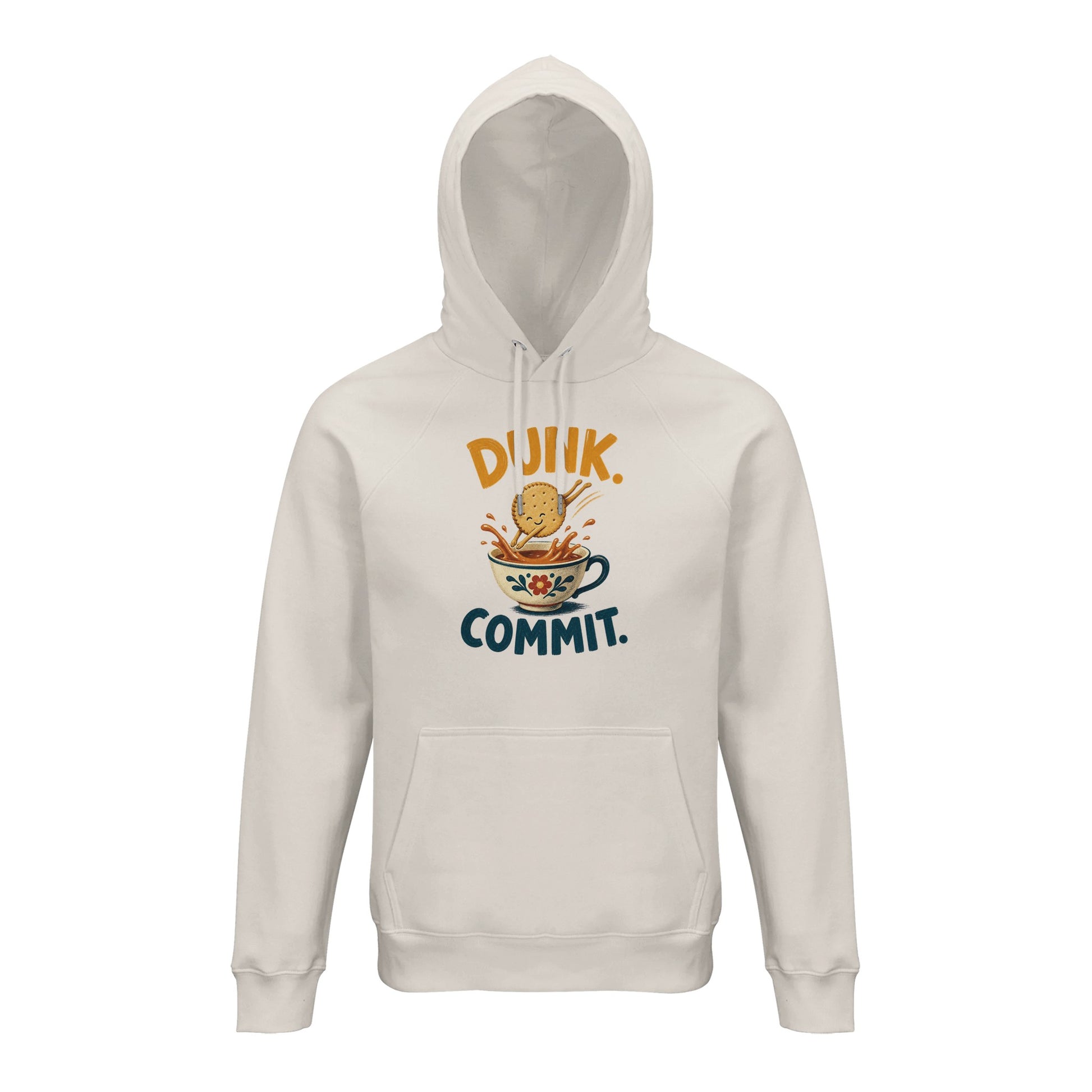 Dunk. Commit. Tea Biscuit Graphic Hoodie — product view 1