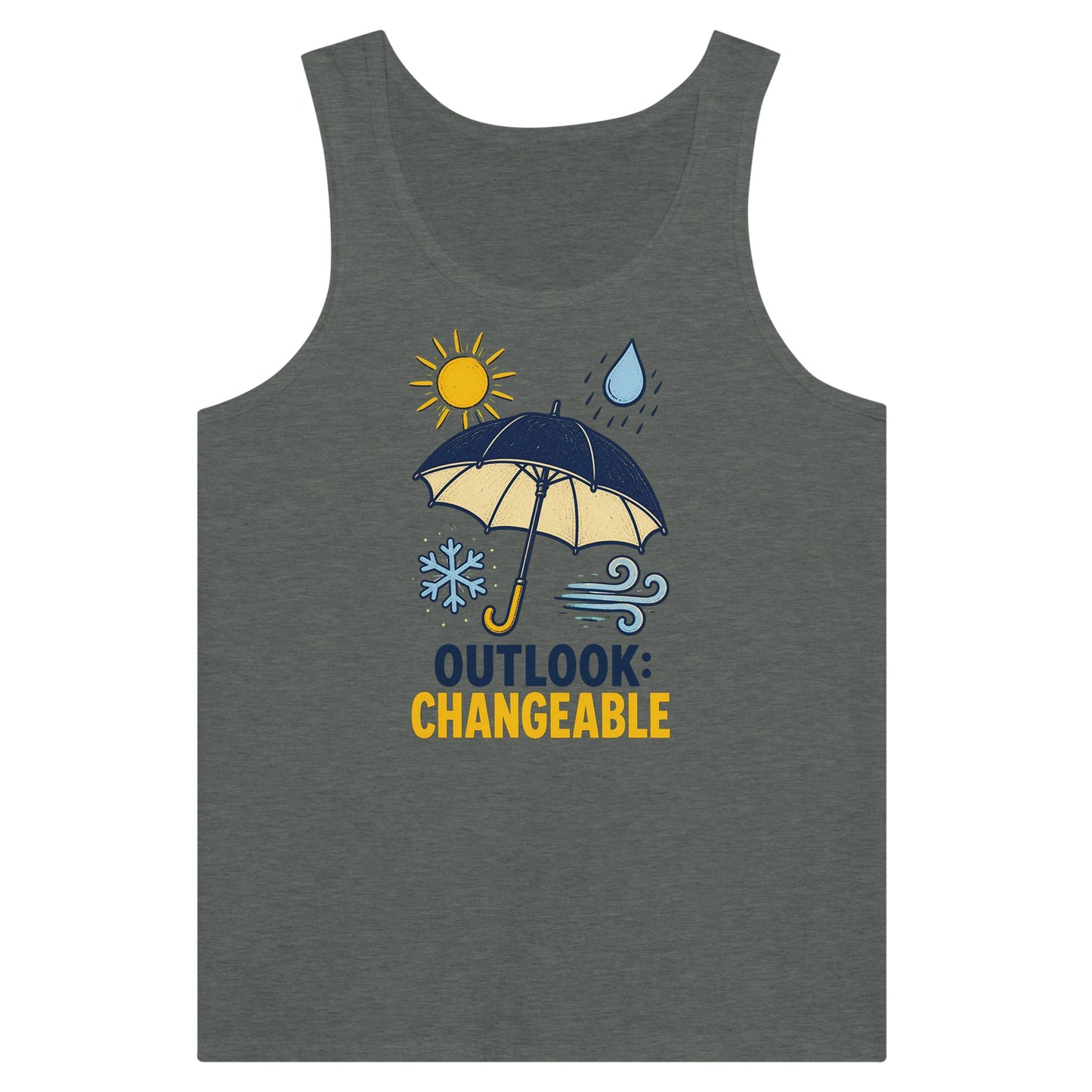 Outlook: Changeable Premium Unisex Tank Top — product view 4