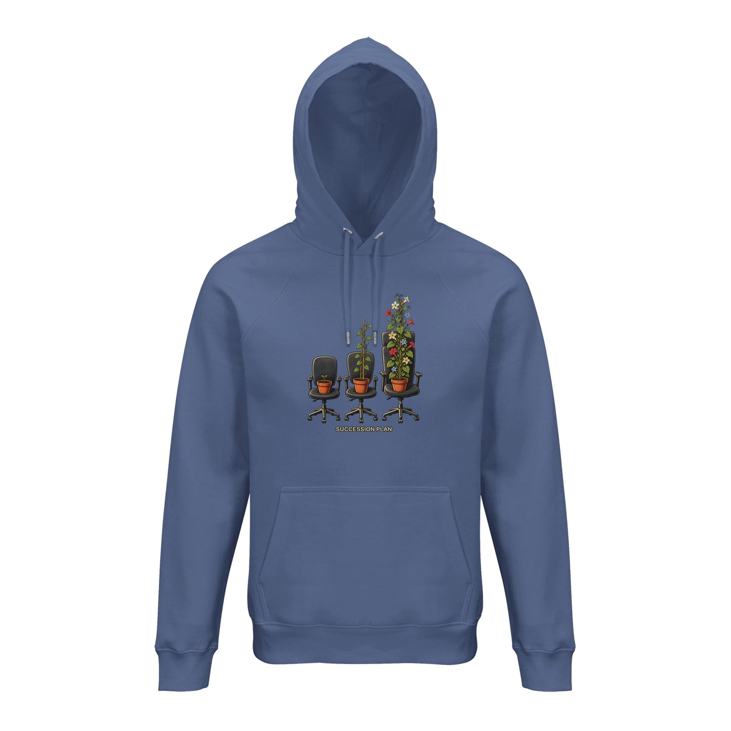 Succession Plan Office Chair Garden Graphic Hoodie — product view 9