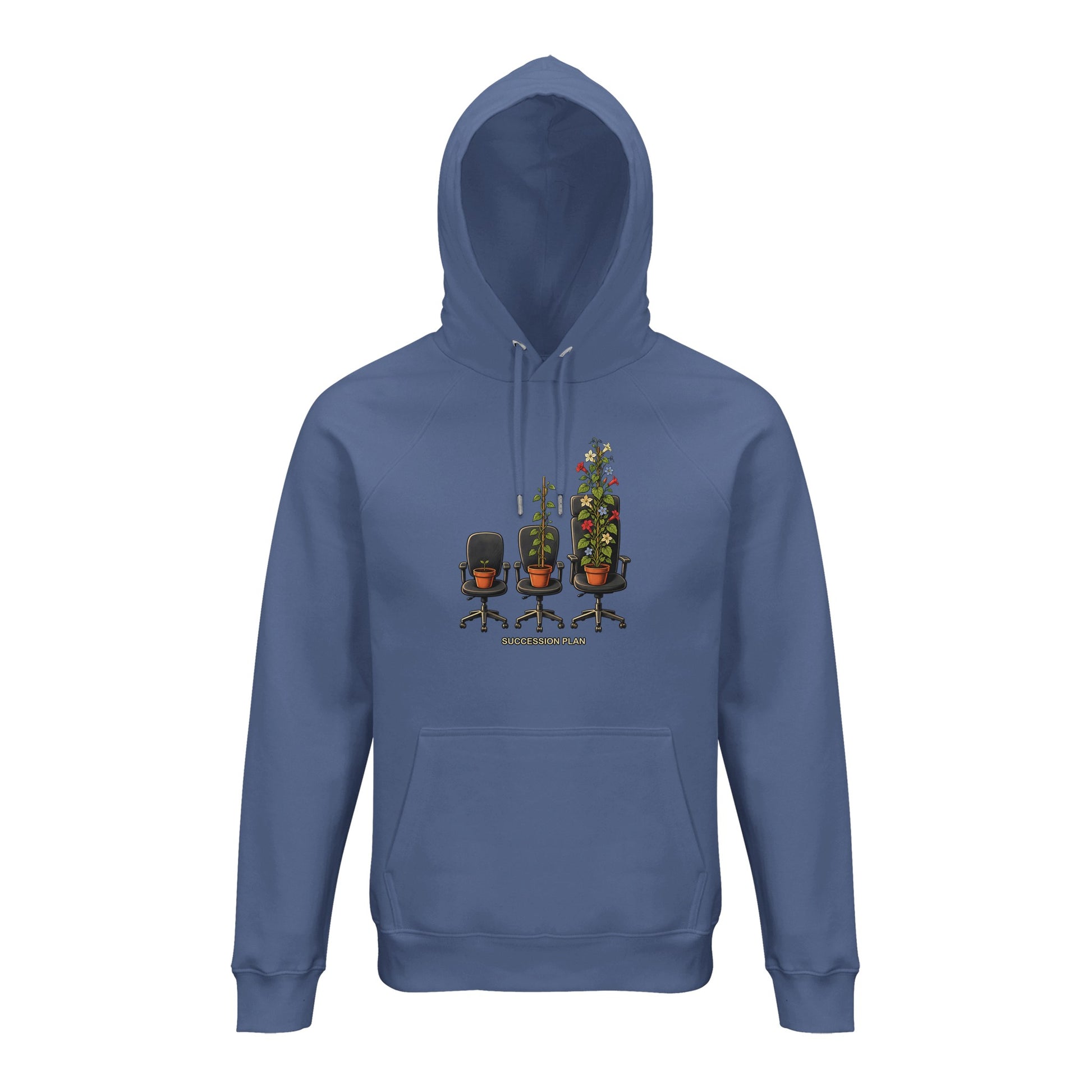 Succession Plan Office Chair Garden Graphic Hoodie — product view 9