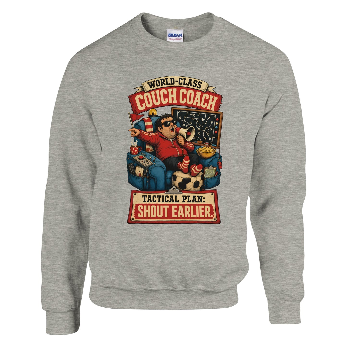 World-Class Couch Coach Sweatshirt — product view 17