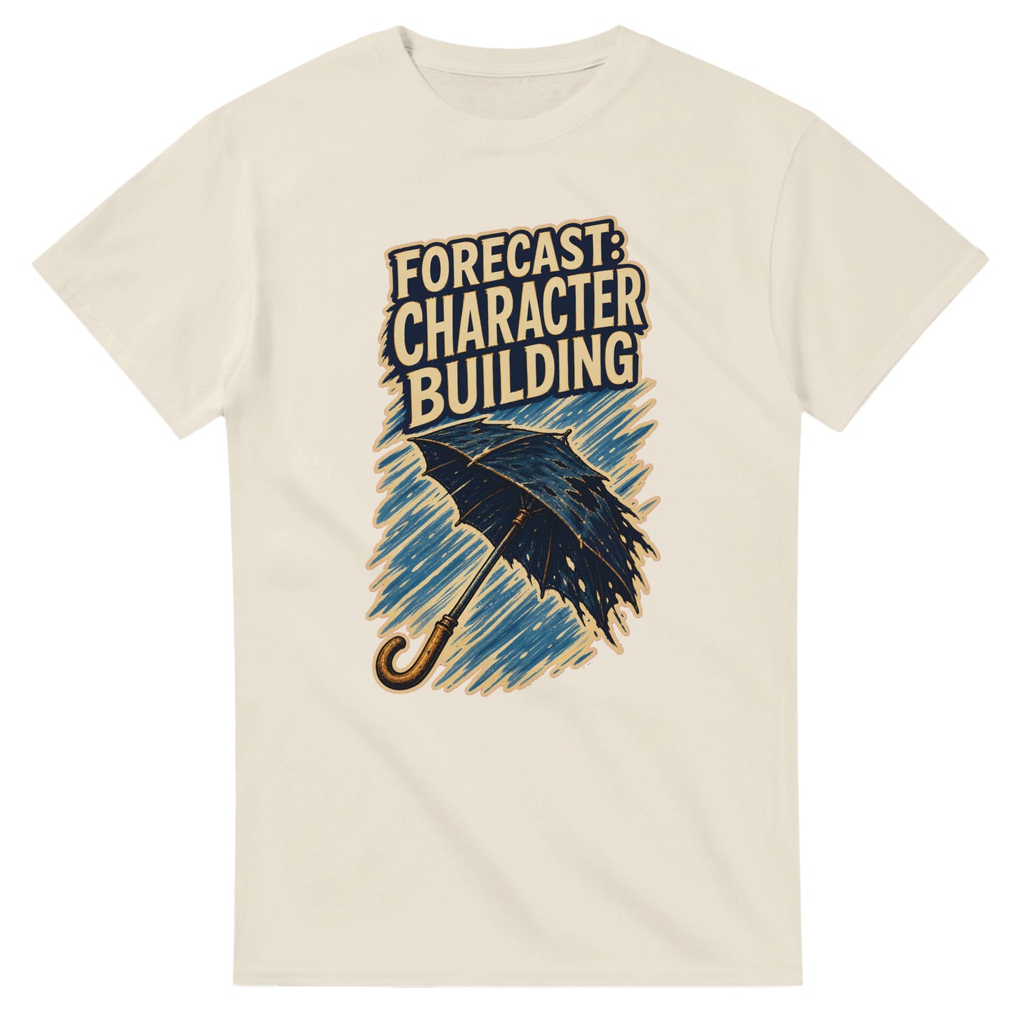 Forecast: Character Building – British Weather T-Shirt & Print — product view 8
