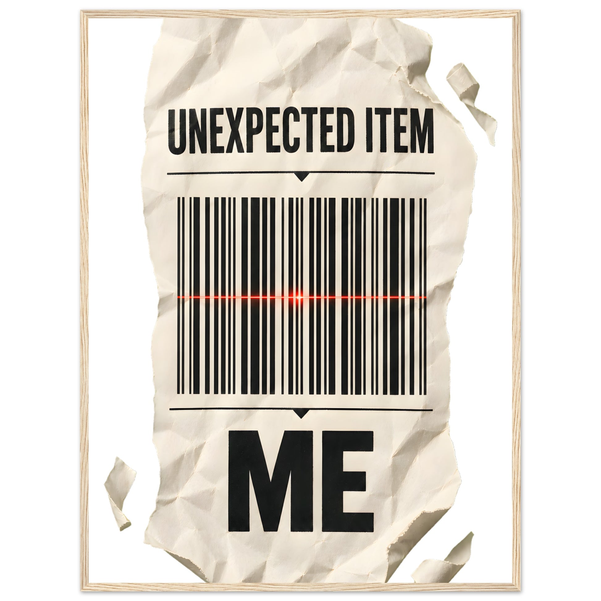 Unexpected Item: Me Framed Wall Art — product view 5