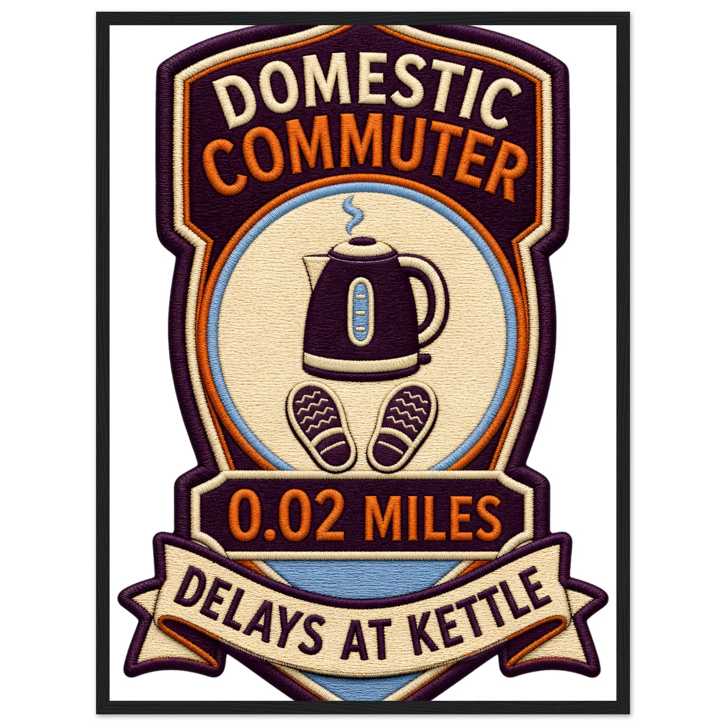 Domestic Commuter Framed Wall Art — product view 4