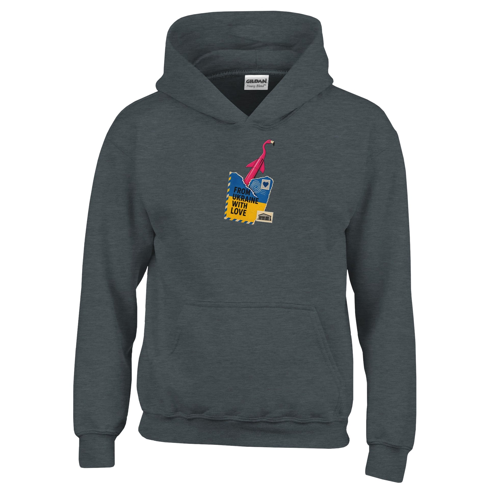 From Ukraine With Love Kids' Hoodie — product view 9
