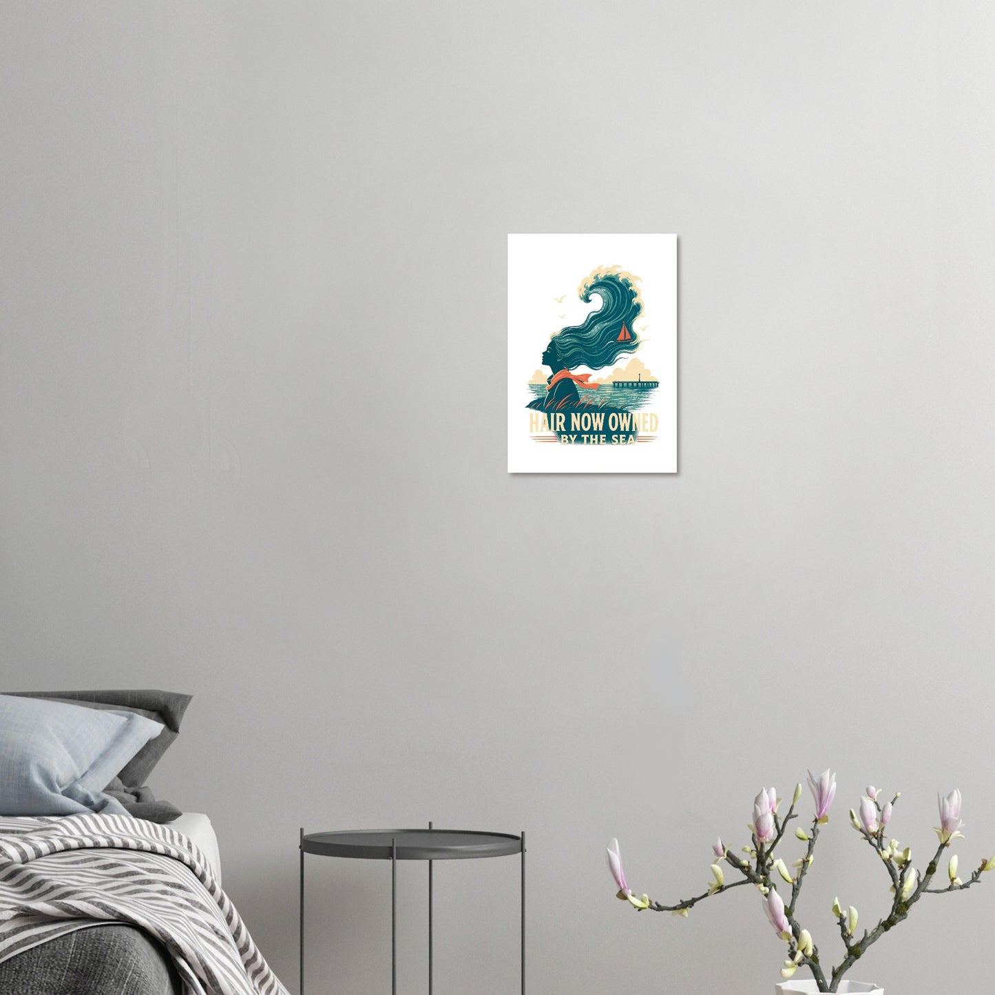 Hair Now Owned by the Sea Poster — product view 7