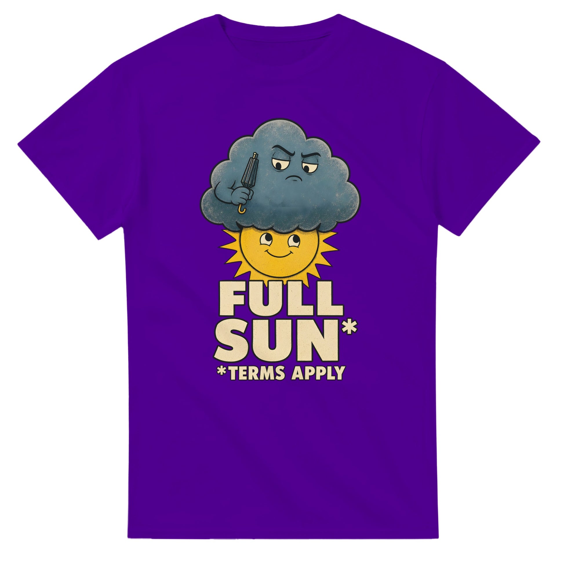 Full Sun, Terms Apply Weather Graphic T-shirt — product view 16