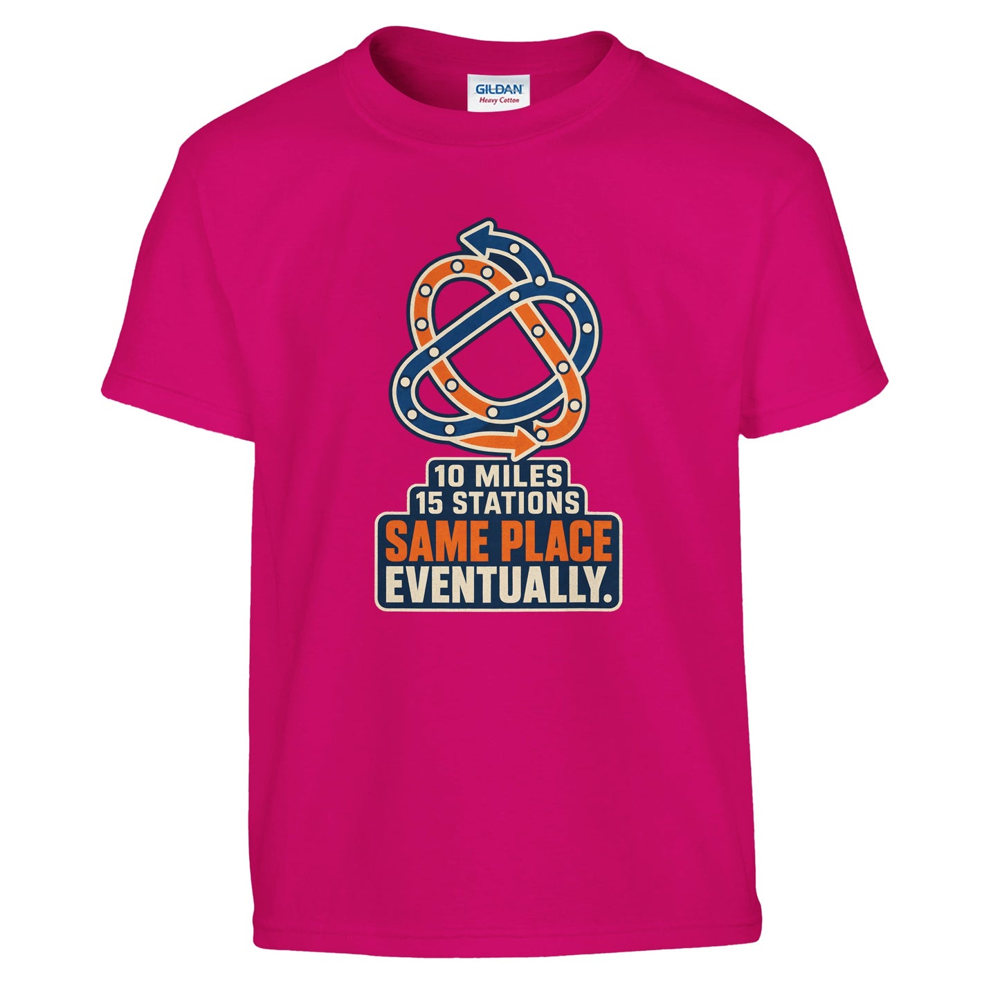 Glasgow Same Place Eventually Kids' T-shirt — product view 11