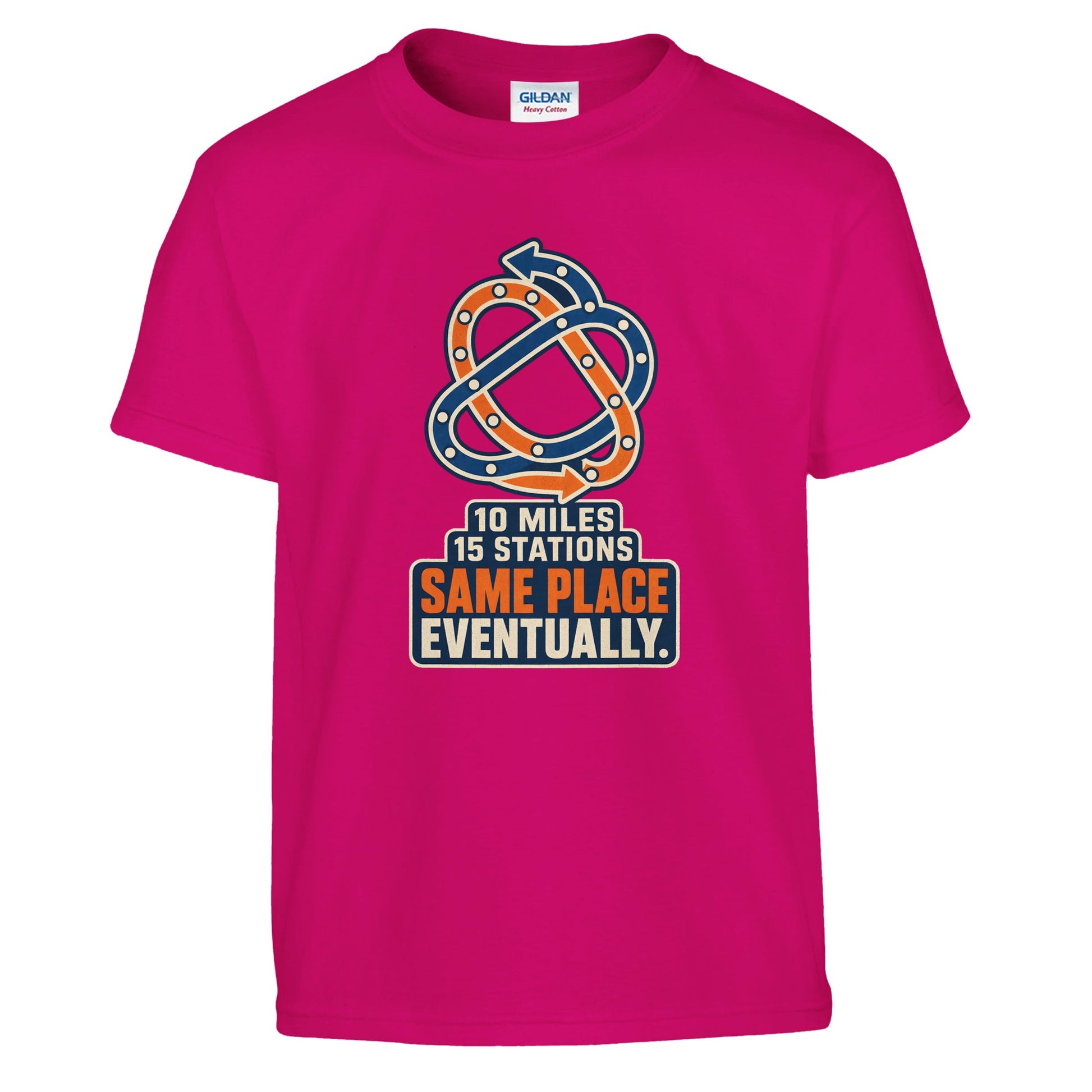 Glasgow Same Place Eventually Kids' T-shirt — product view 11