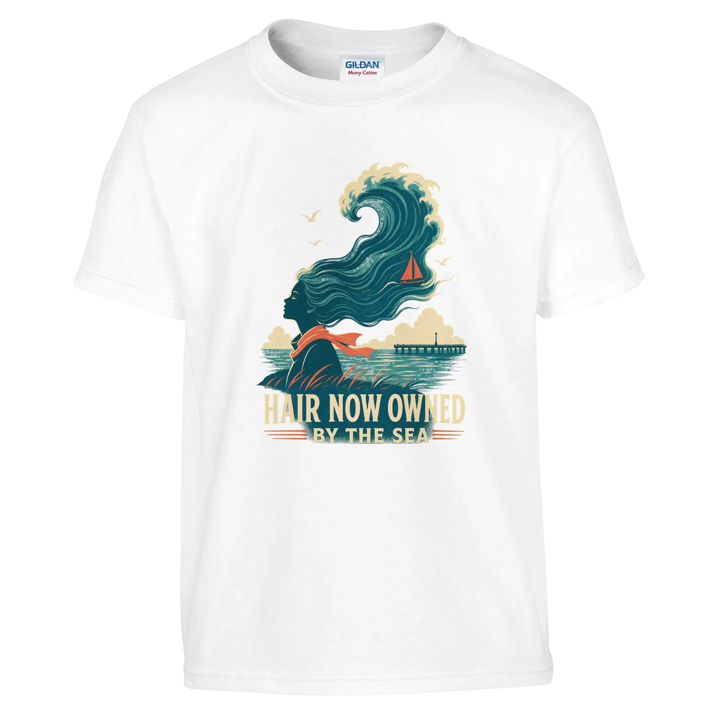 Hair Now Owned by the Sea Kids' T-shirt — product view 1