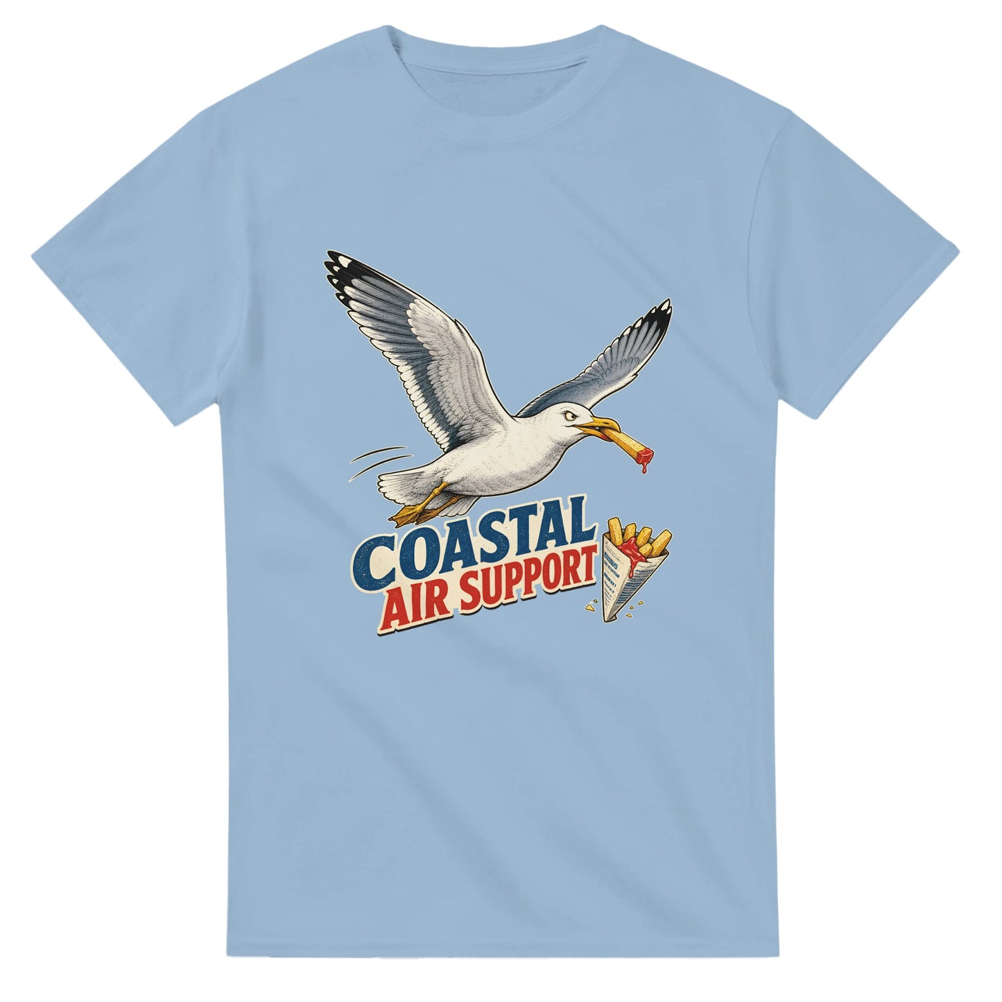 Coastal Air Support Seagull Graphic T-shirt — product view 15