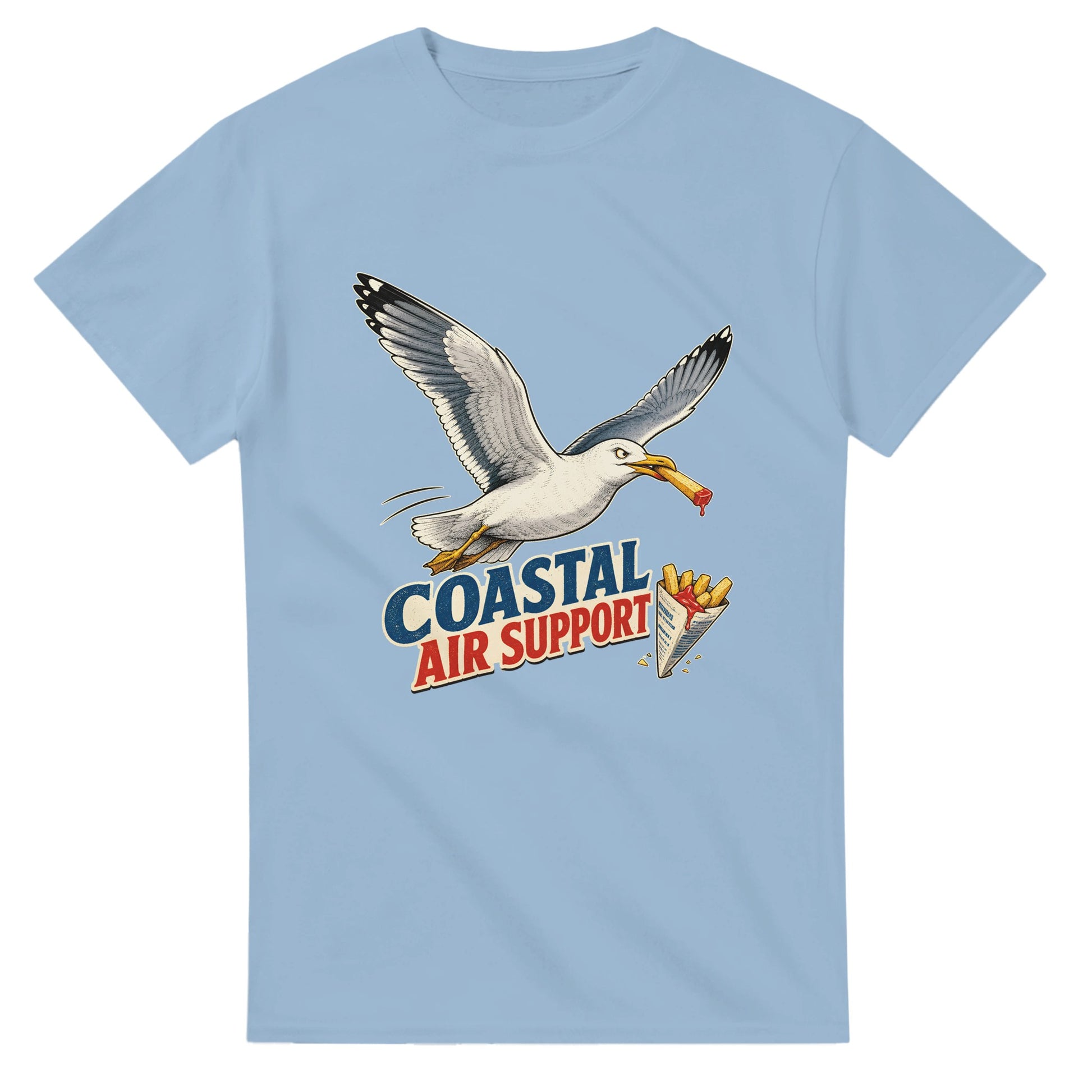 Coastal Air Support Seagull Graphic T-shirt — product view 15