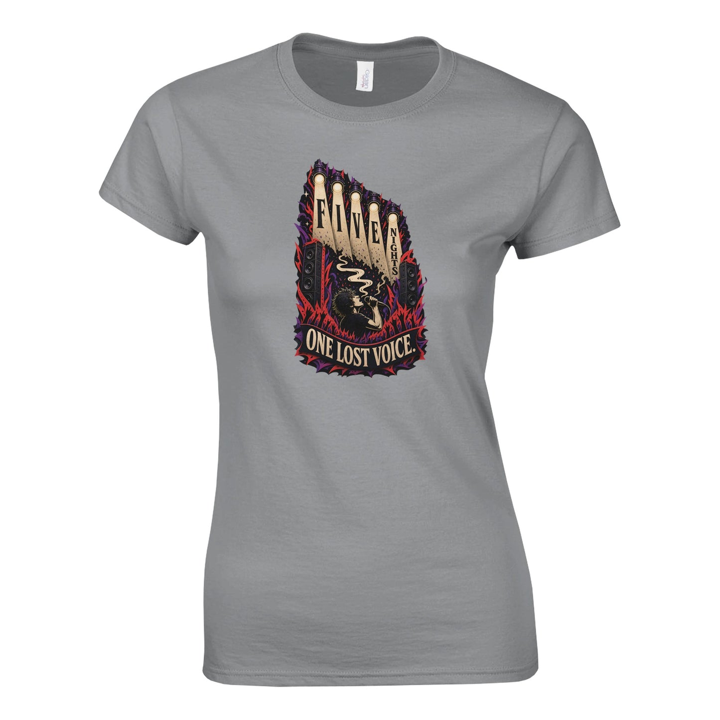 Five Nights, One Lost Voice Women's T-shirt — product view 10