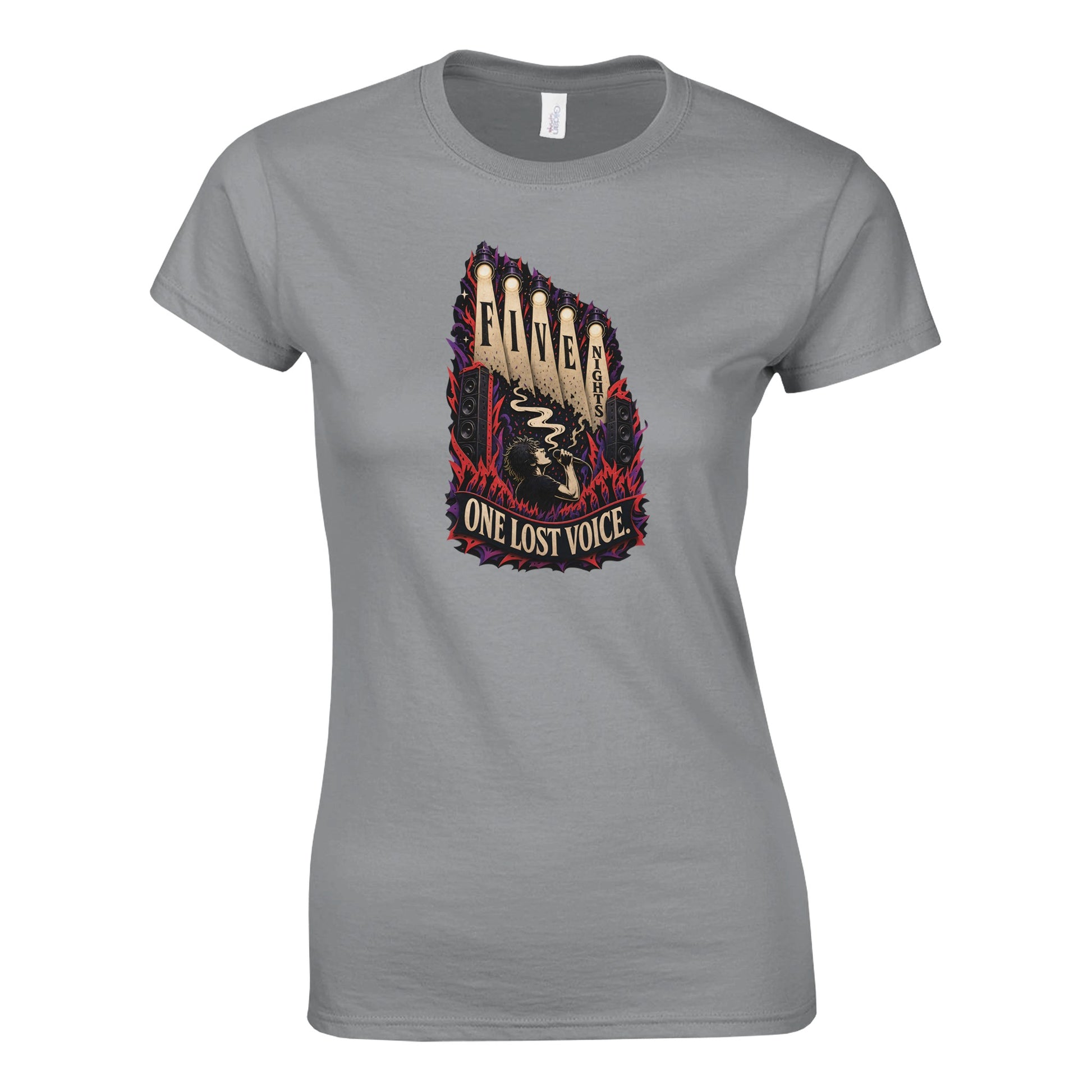 Five Nights, One Lost Voice Women's T-shirt — product view 10