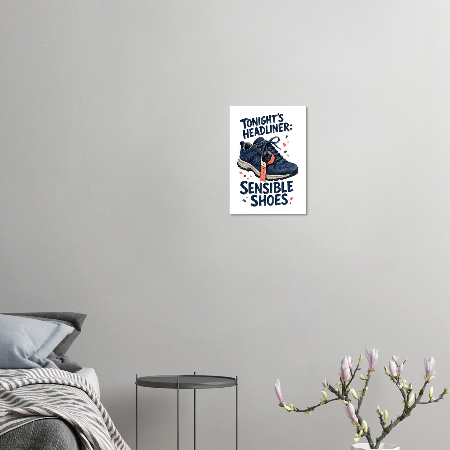 Tonight's Headliner: Sensible Shoes Concert Poster — product view 7