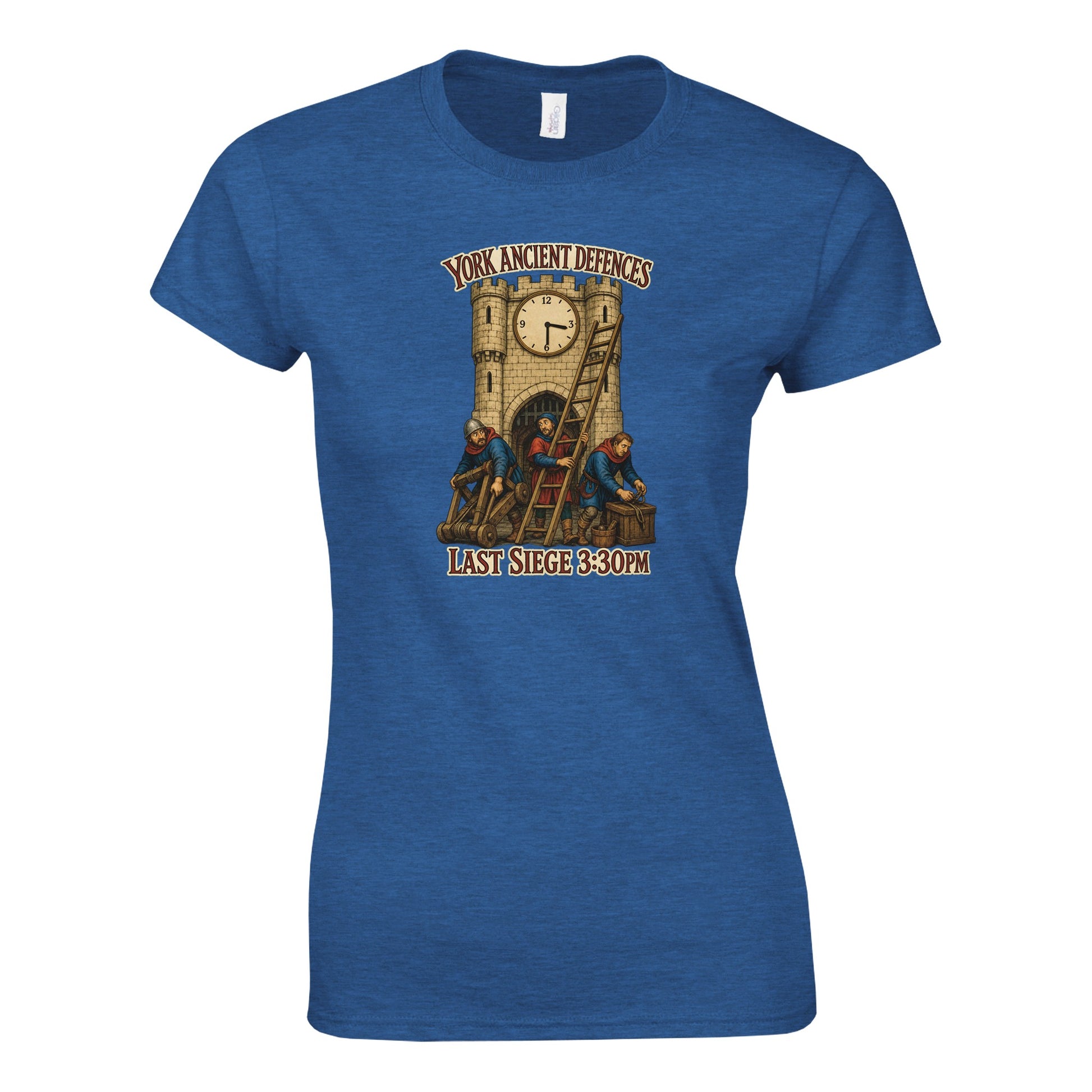 York Ancient Defences – Last Siege 3:30pm Women's T-shirt — product view 5