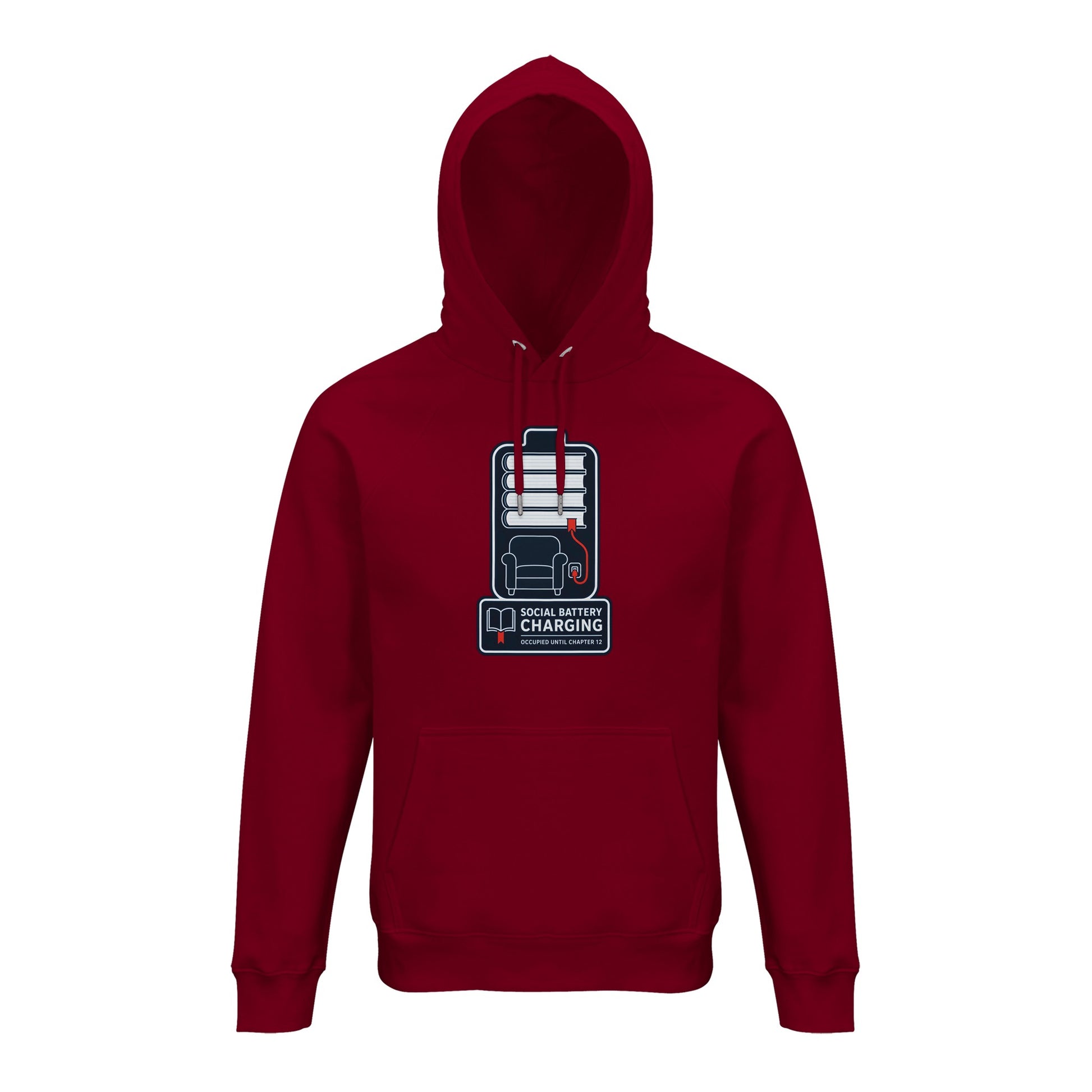 Social Battery Charging Hoodie — product view 4