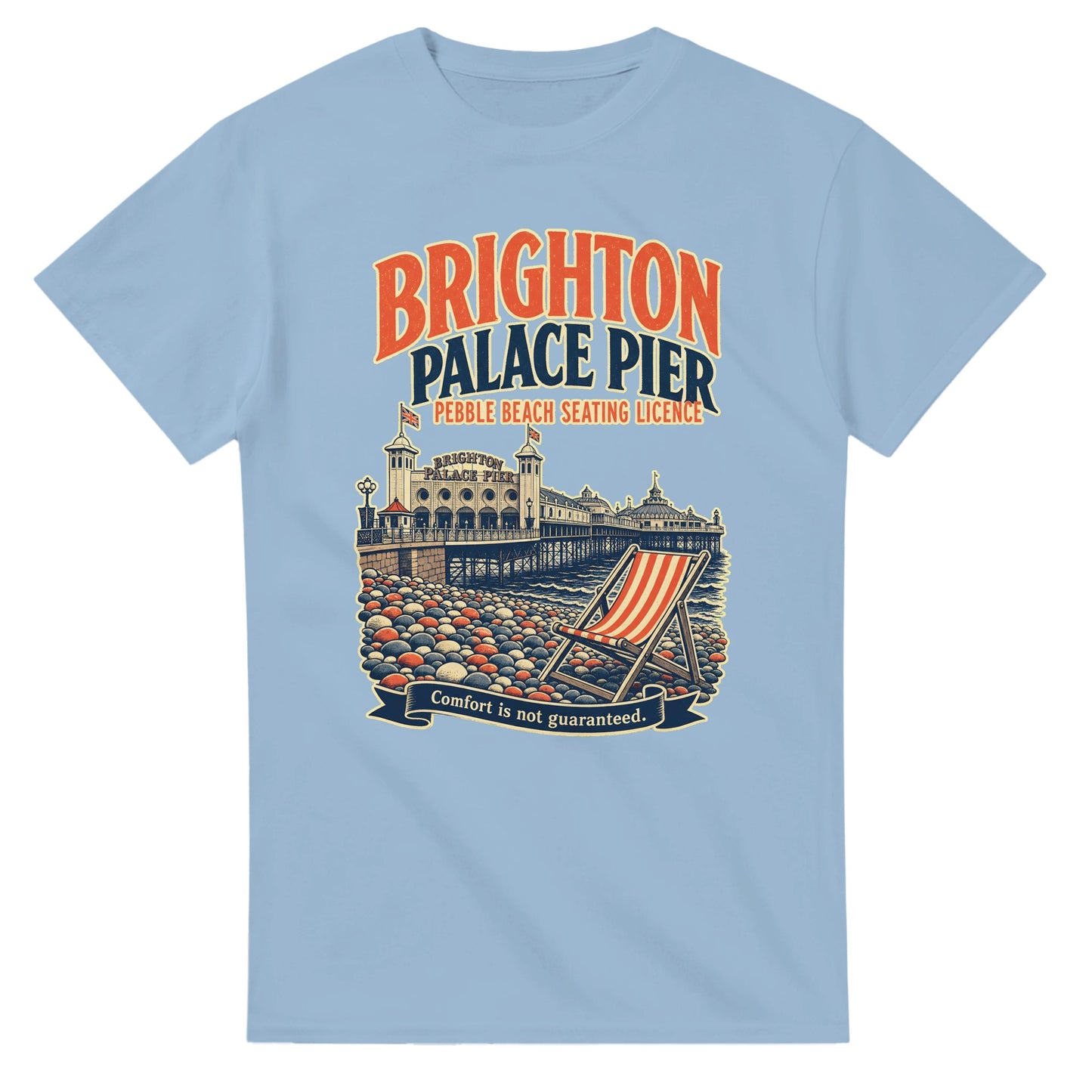 Brighton Pebble Beach Seating Licence T-shirt — product view 15