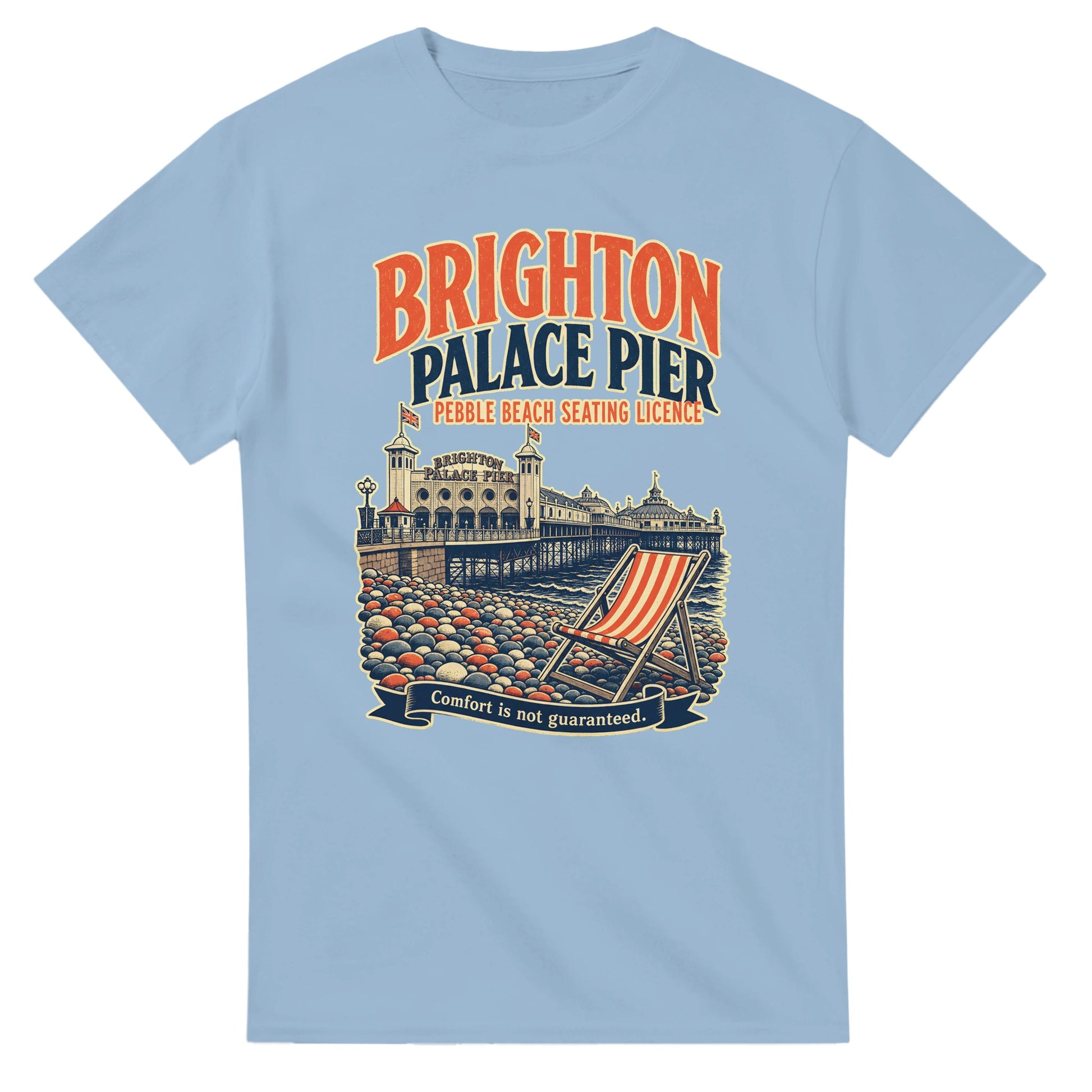 Brighton Pebble Beach Seating Licence T-shirt — product view 15