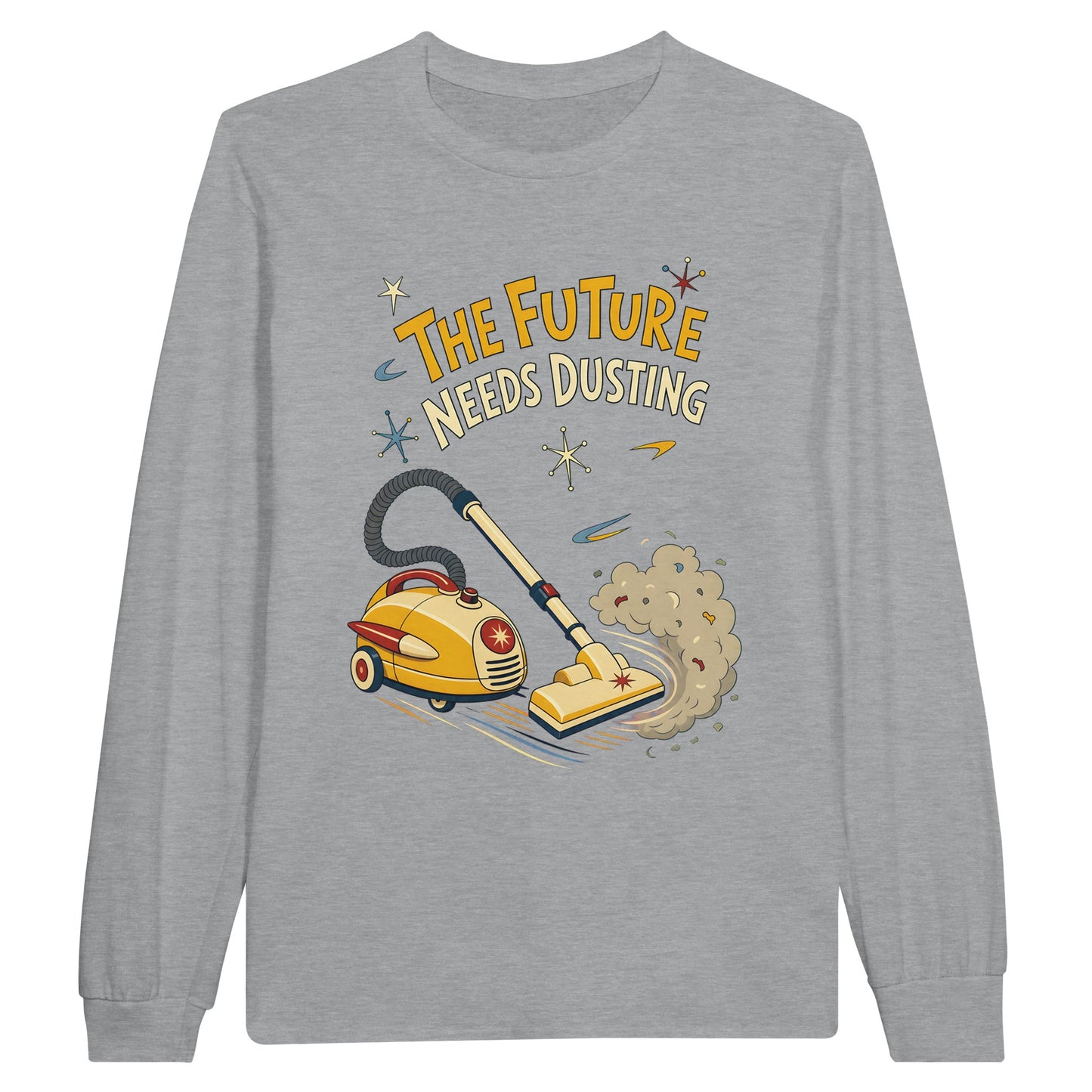 The Future Needs Dusting Long-Sleeve T-shirt — product view 10