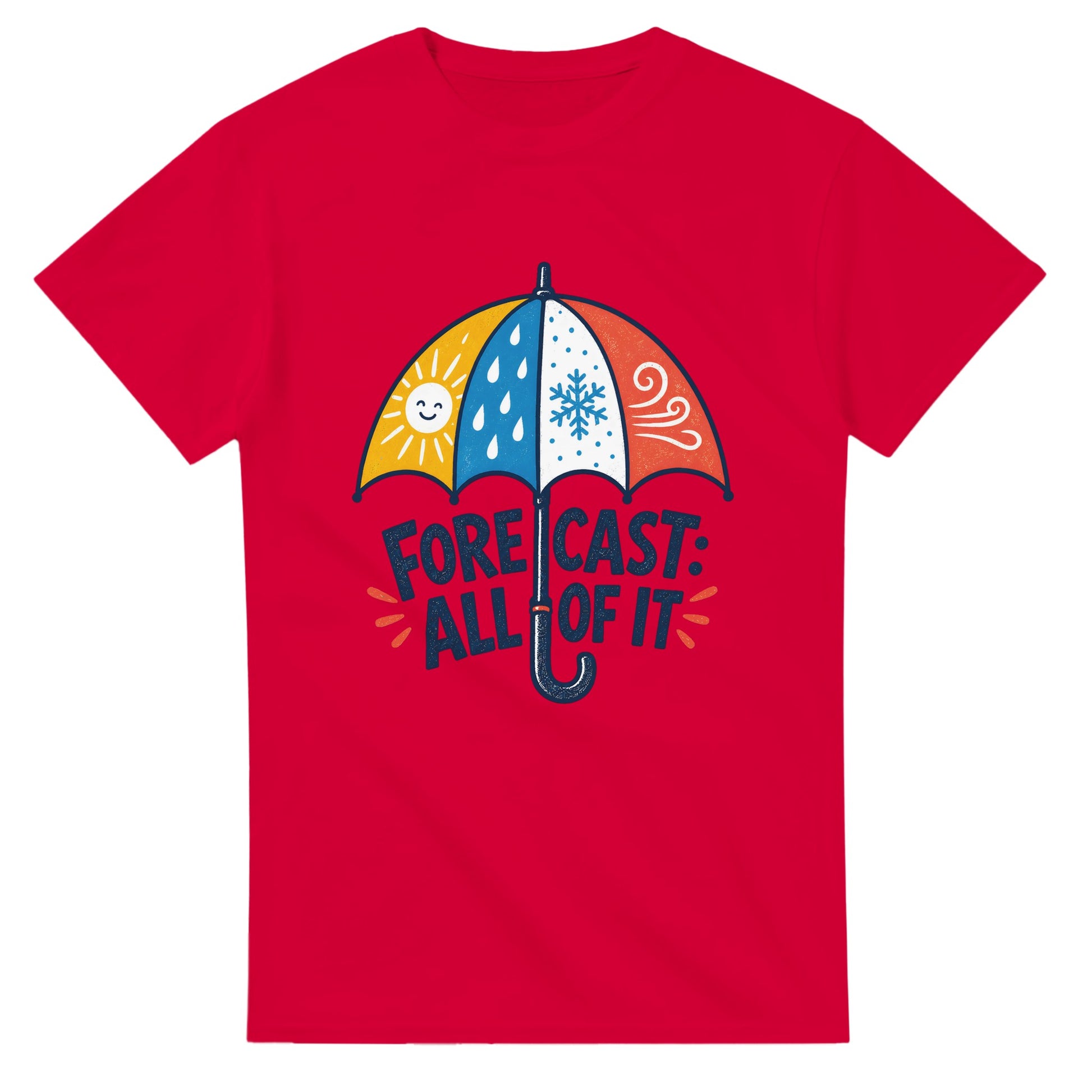 Forecast: All of It British Weather Graphic T-shirt — product view 9