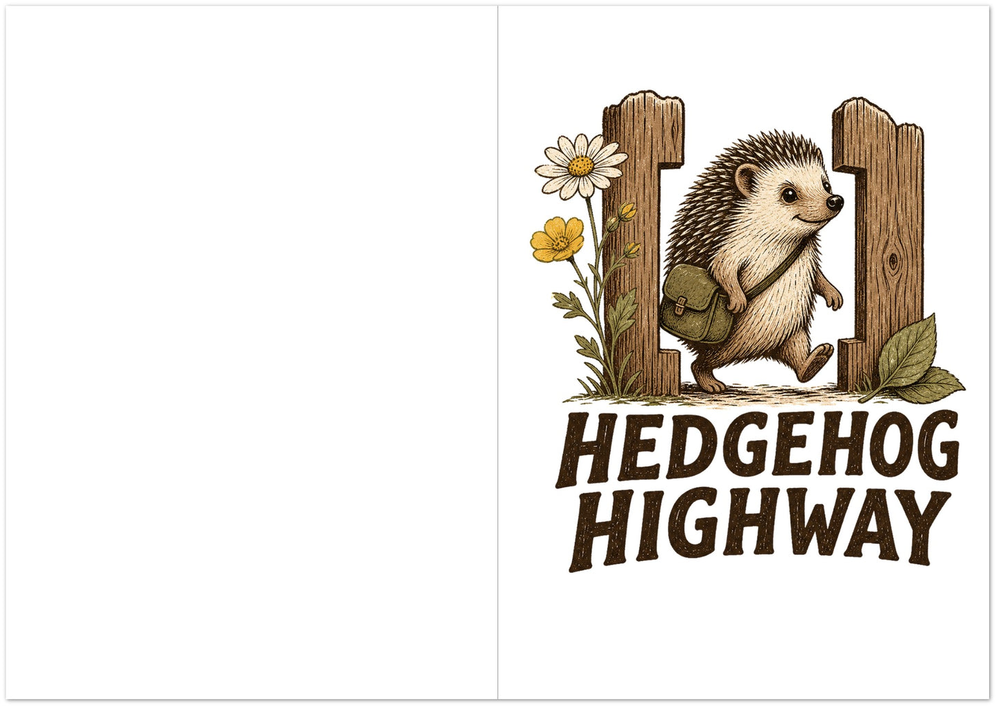 Hedgehog Highway Garden Graphic Greeting Card Pack — product view 5