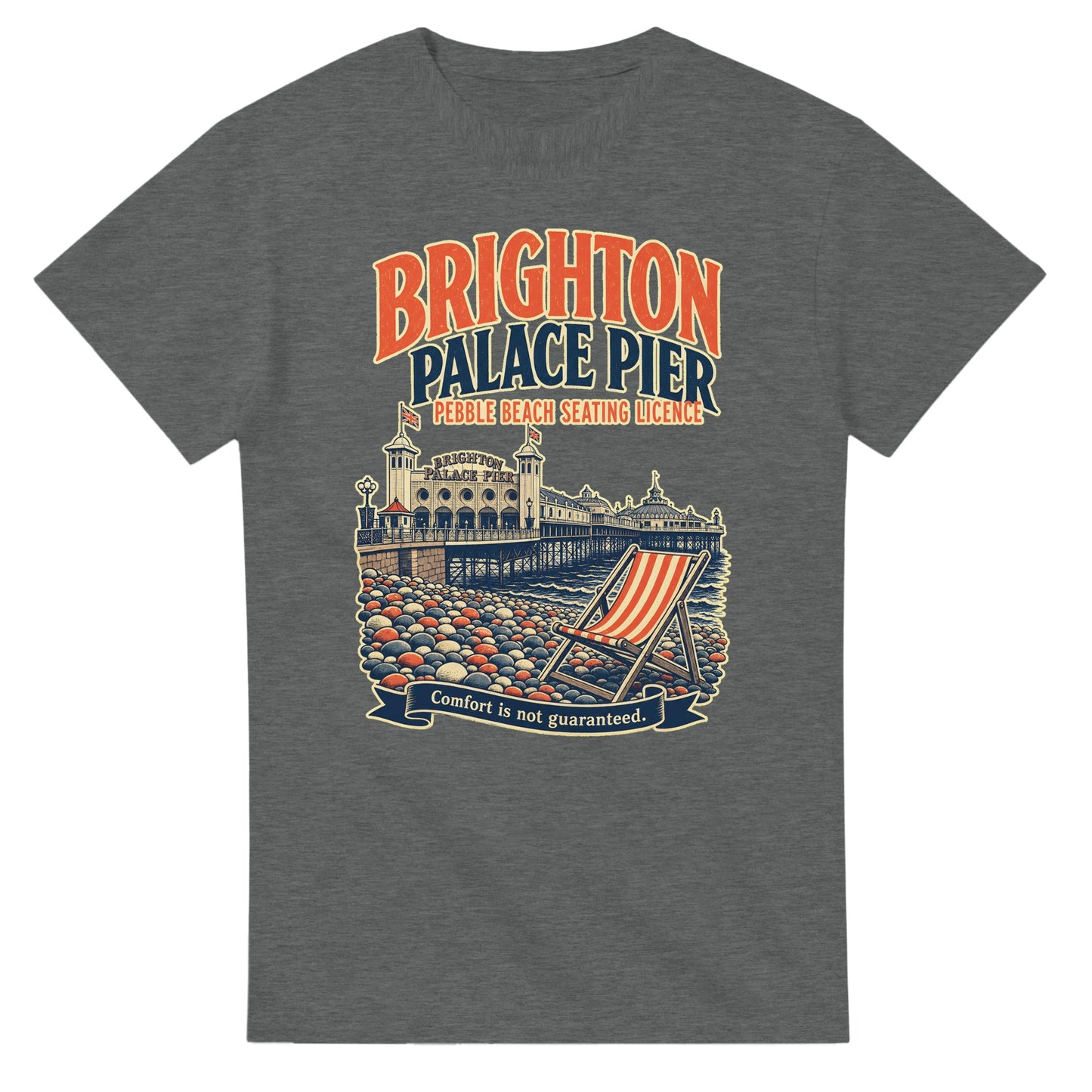 Brighton Pebble Beach Seating Licence T-shirt — product view 3