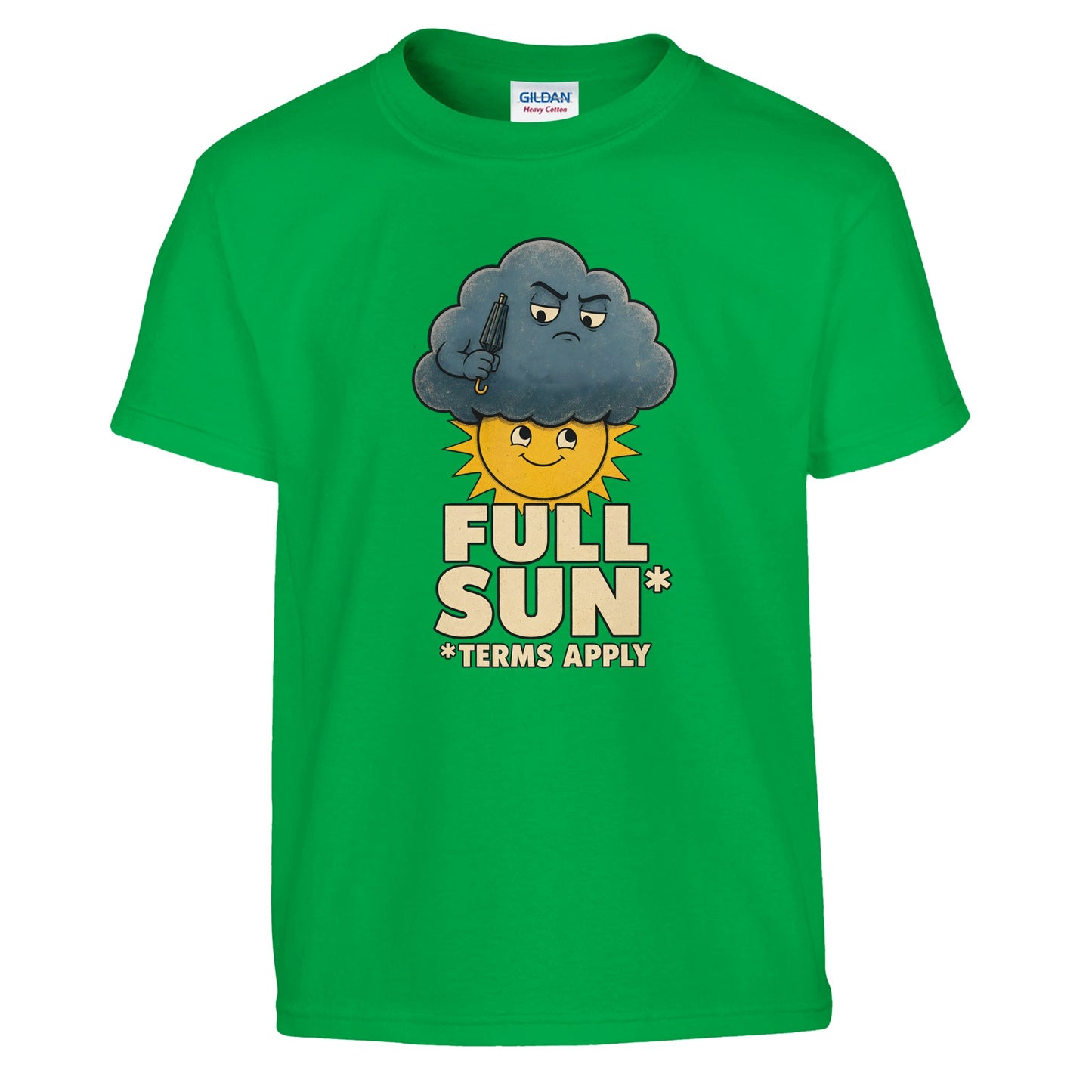 Full Sun, Terms Apply Weather Graphic Kids' T-shirt — product view 8