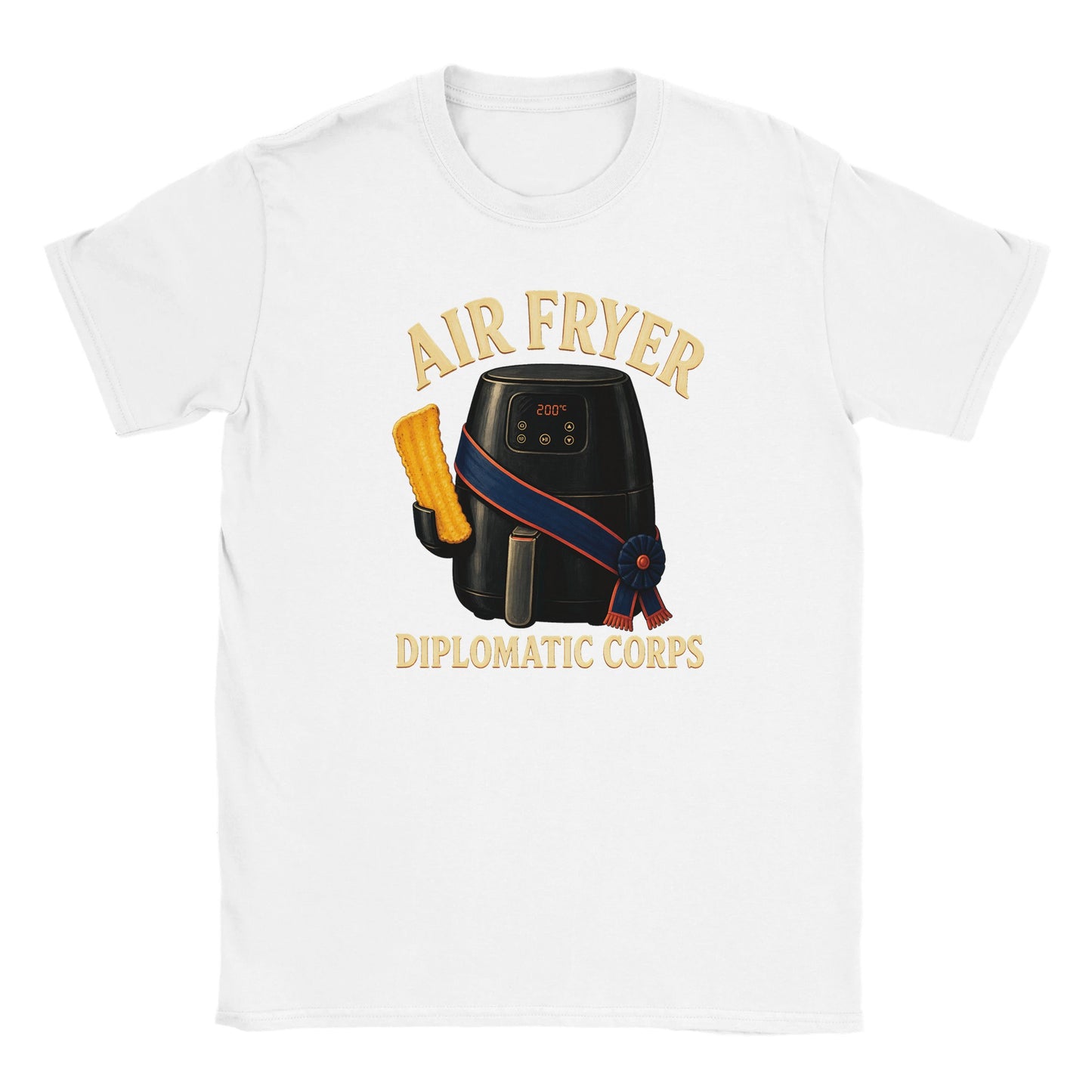 Air Fryer Diplomatic Corps Kids' T-shirt — product view 15
