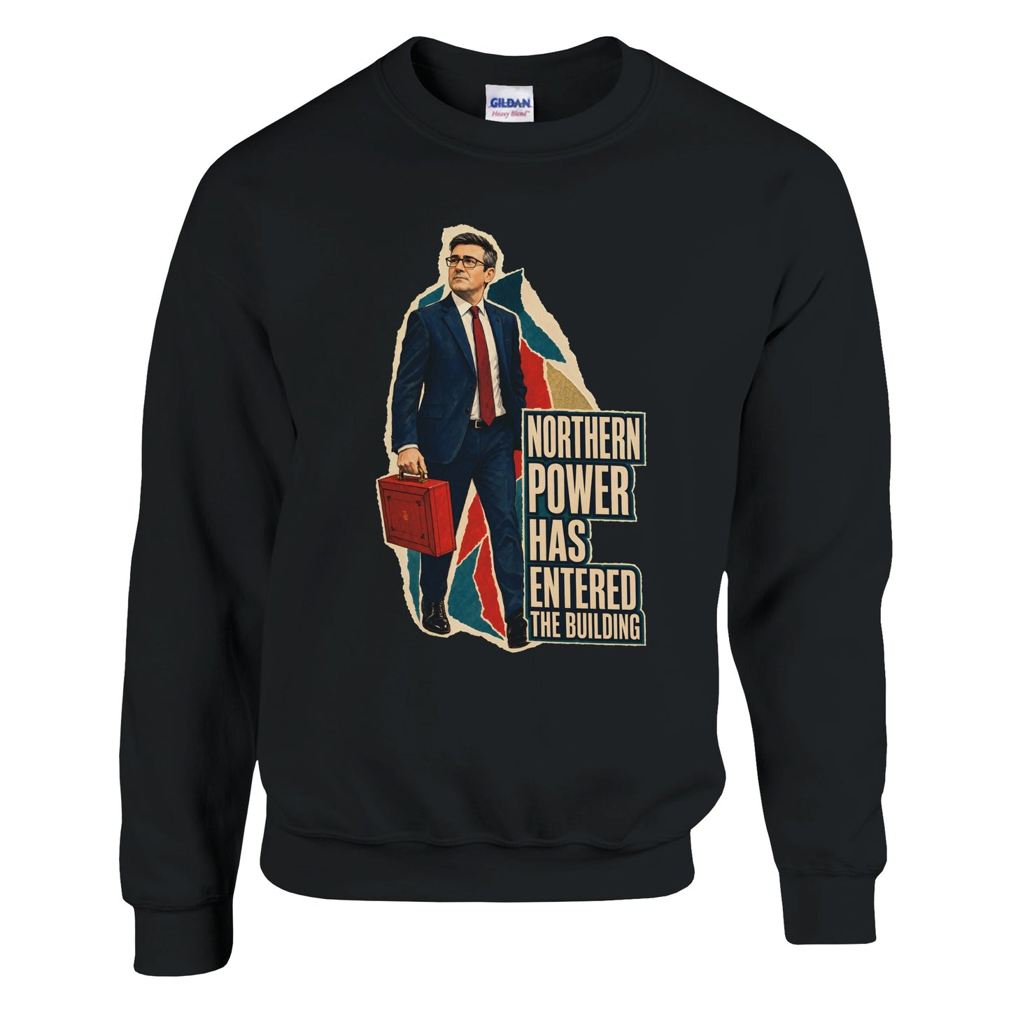 Northern Power Has Entered the Building Tote Bag Sweatshirt — product view 5