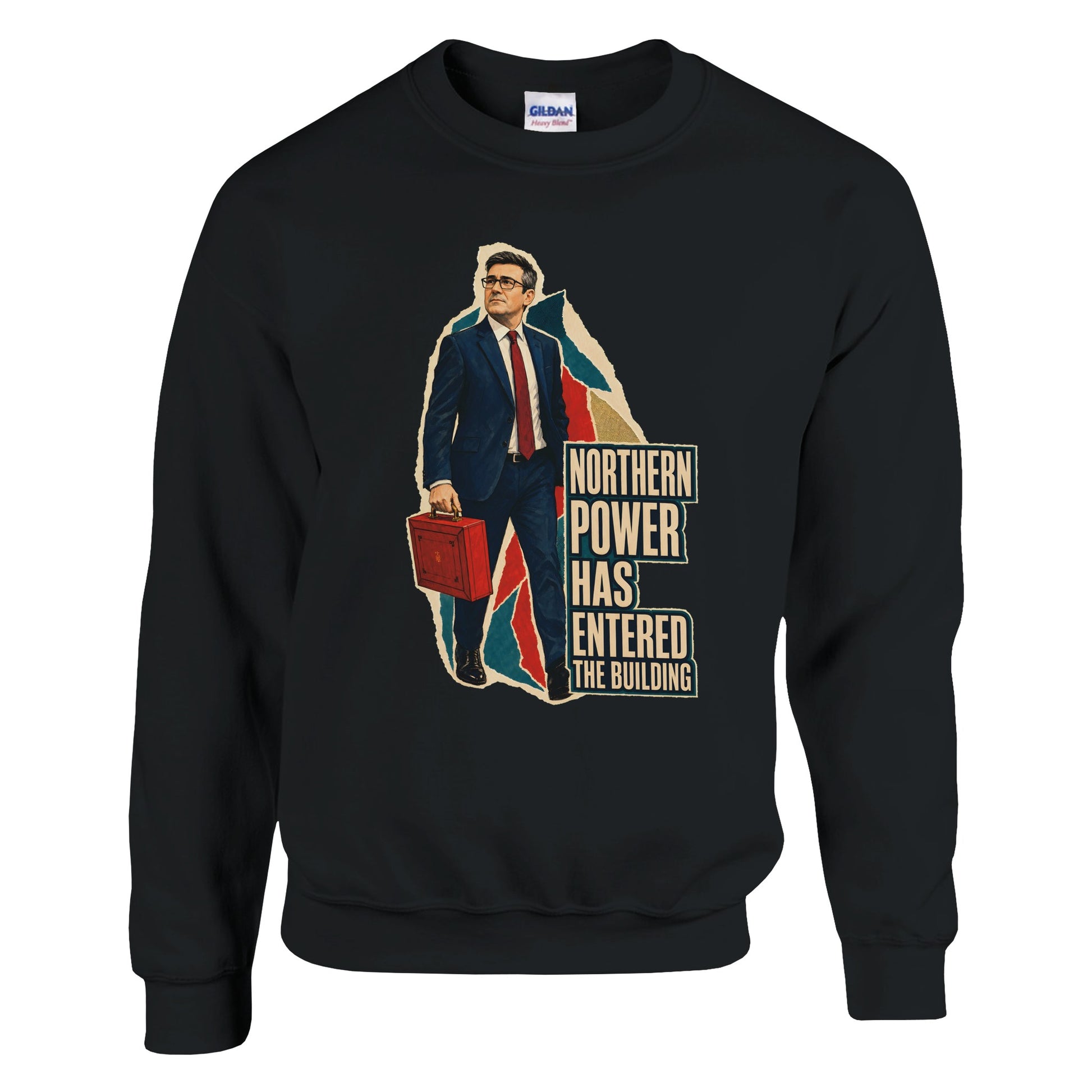 Northern Power Has Entered the Building Tote Bag Sweatshirt — product view 5