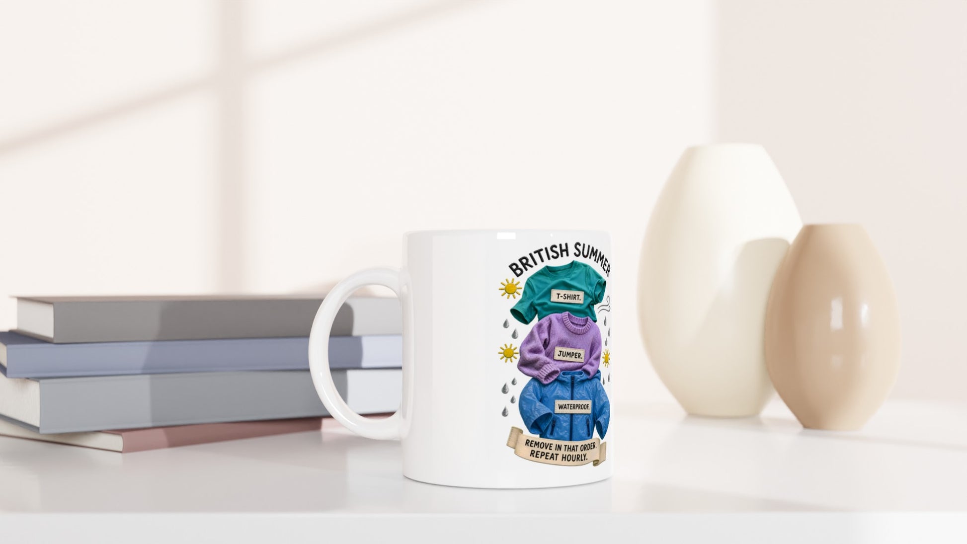 British Summer: Repeat Layers Hourly Mug — product view 5