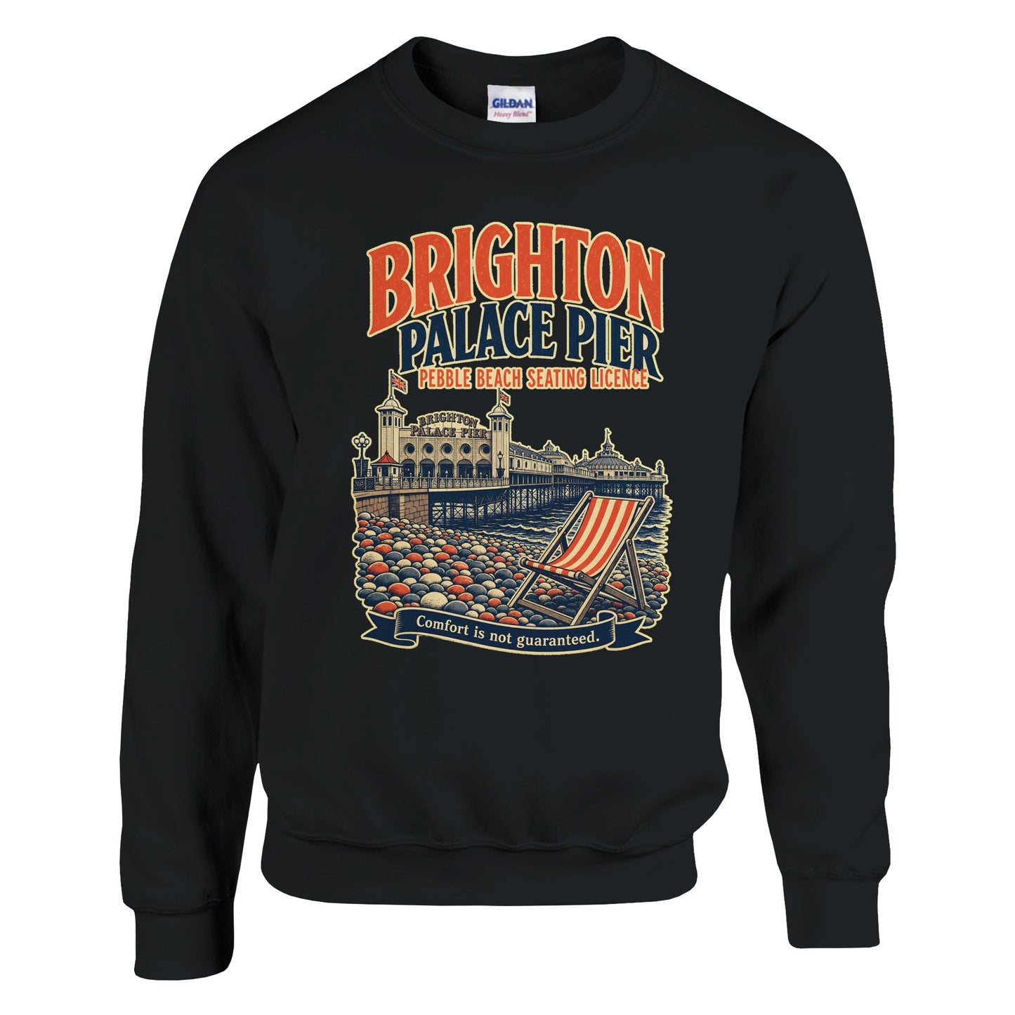 Brighton Pebble Beach Seating Licence Sweatshirt — product view 5