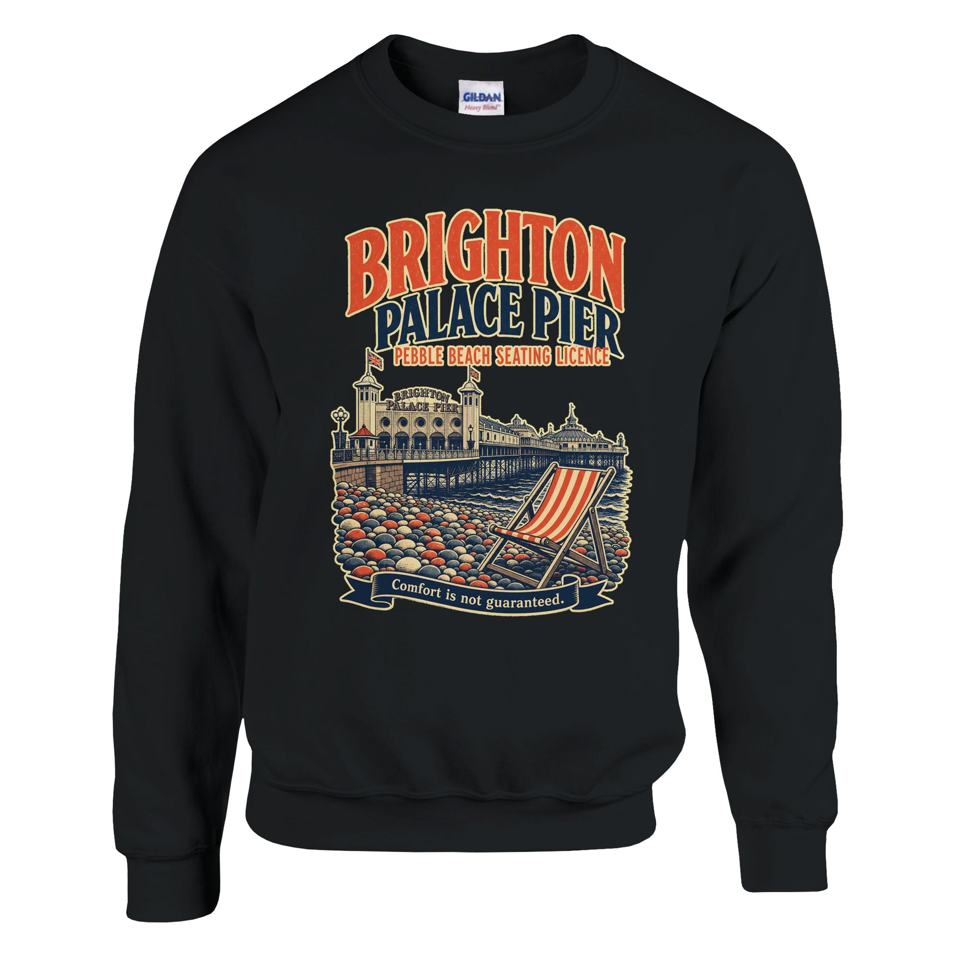 Brighton Pebble Beach Seating Licence Sweatshirt — product view 5