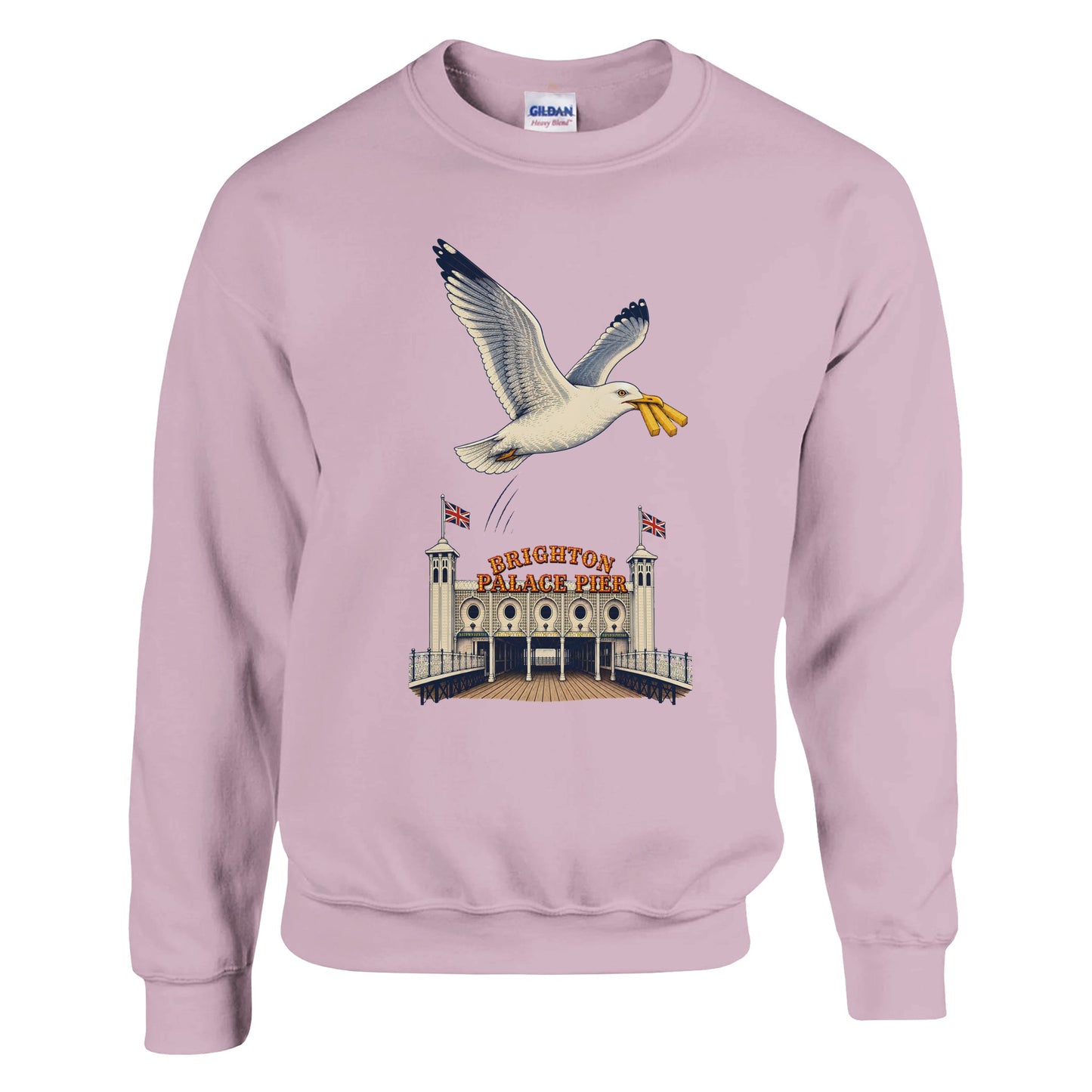 Brighton Palace Pier Chip Heist Sweatshirt — product view 9