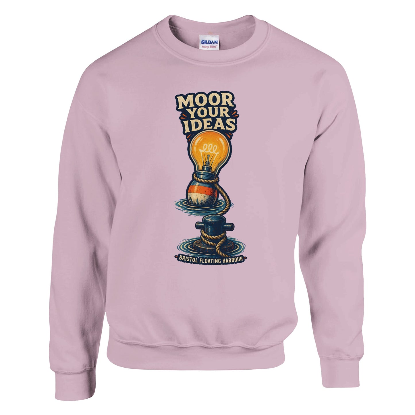 Moor Your Ideas – Bristol Floating Harbour Sweatshirt — product view 5