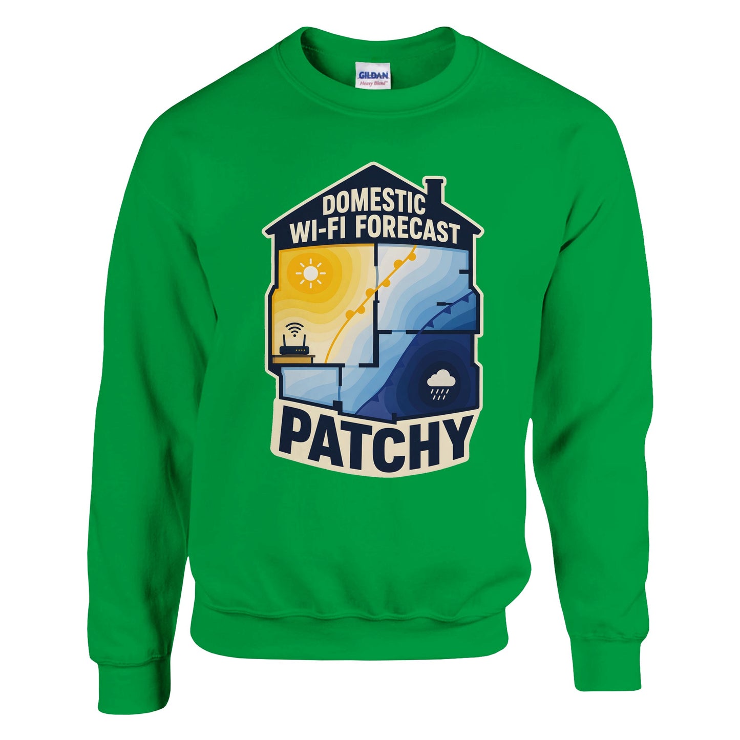 Domestic Wi-Fi Forecast Patchy Sweatshirt — product view 12