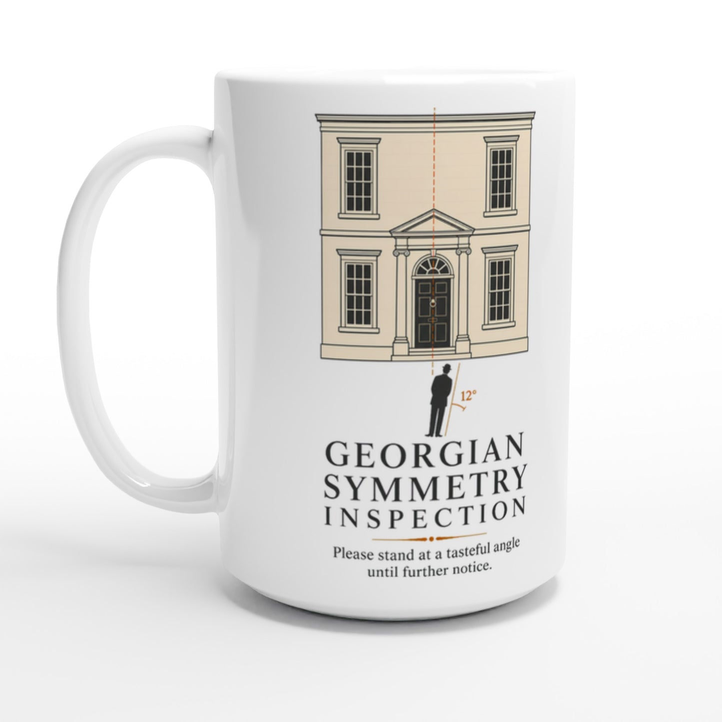 Georgian Symmetry Inspection — Bath Large Mug — product view 1