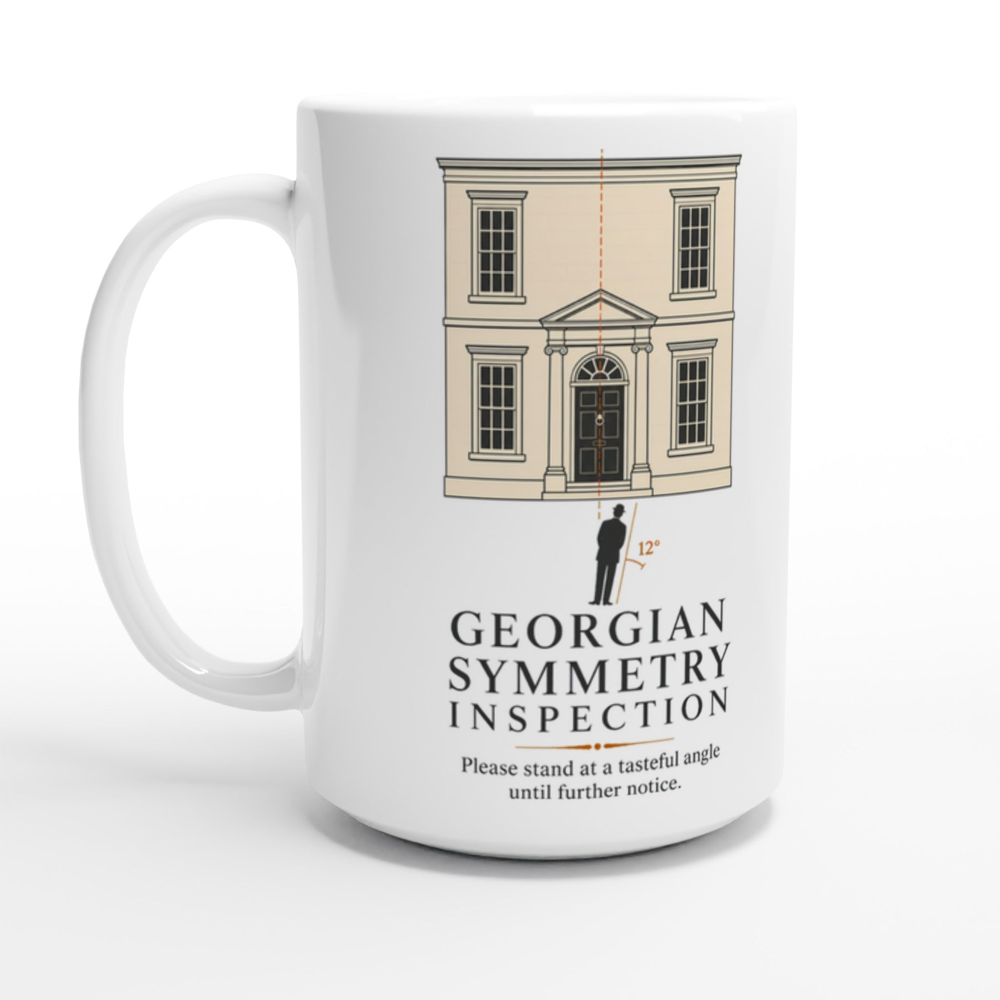 Georgian Symmetry Inspection — Bath Large Mug — product view 1