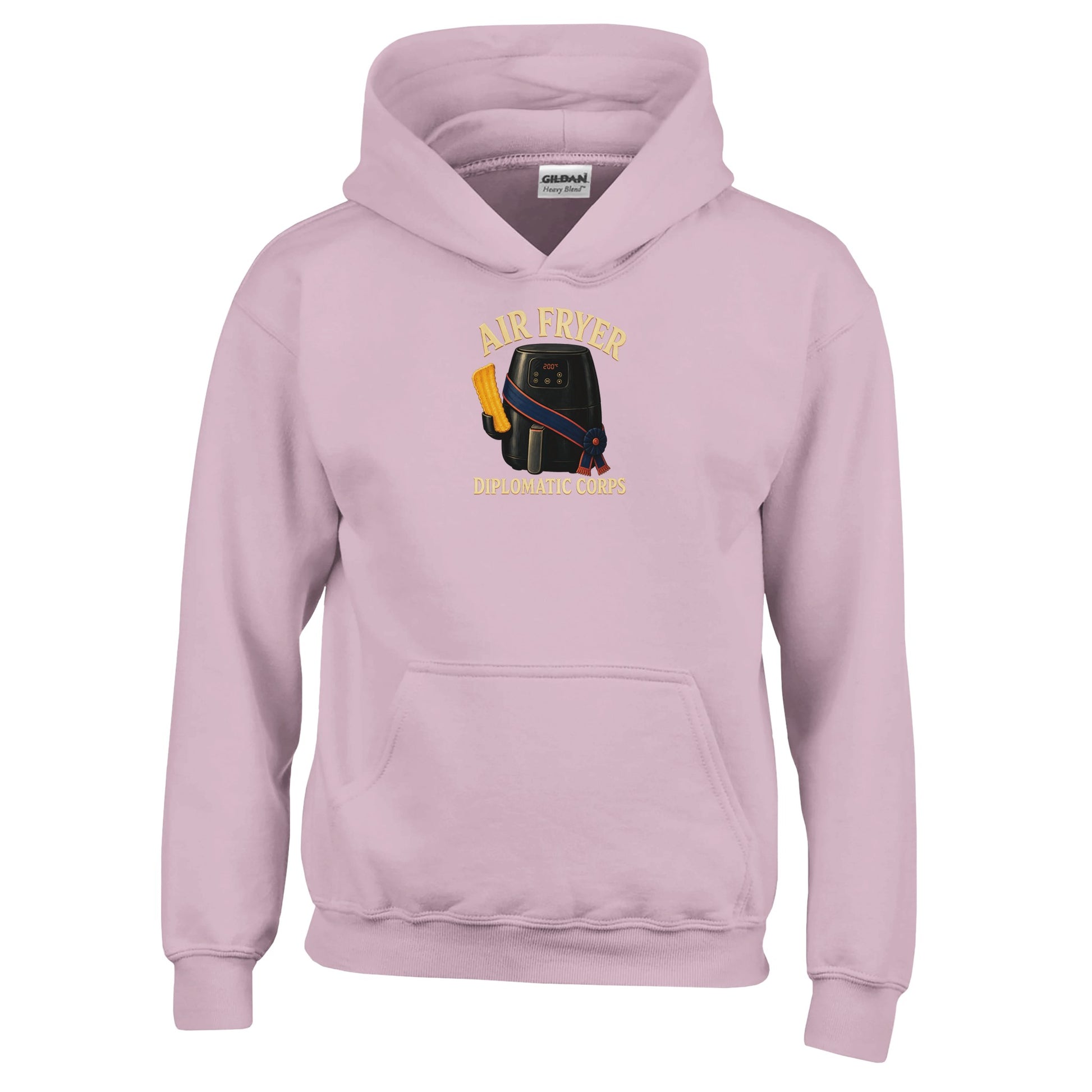 Air Fryer Diplomatic Corps Kids' Hoodie — product view 5