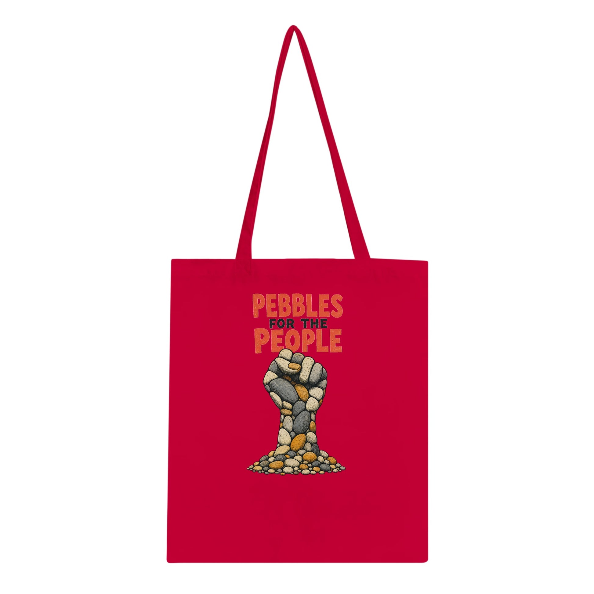Pebbles for the People Graphic Tote Bag — product view 5
