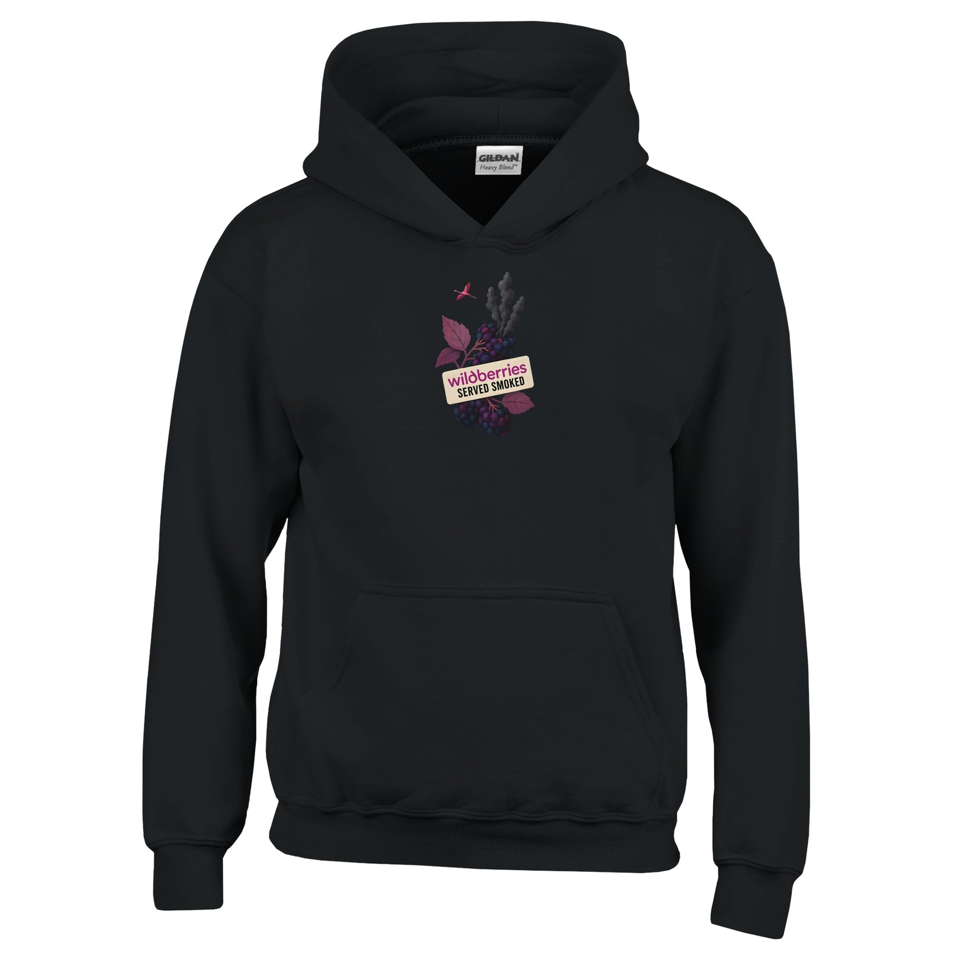 Wildberries, Served Smoked Kids' Hoodie — product view 3