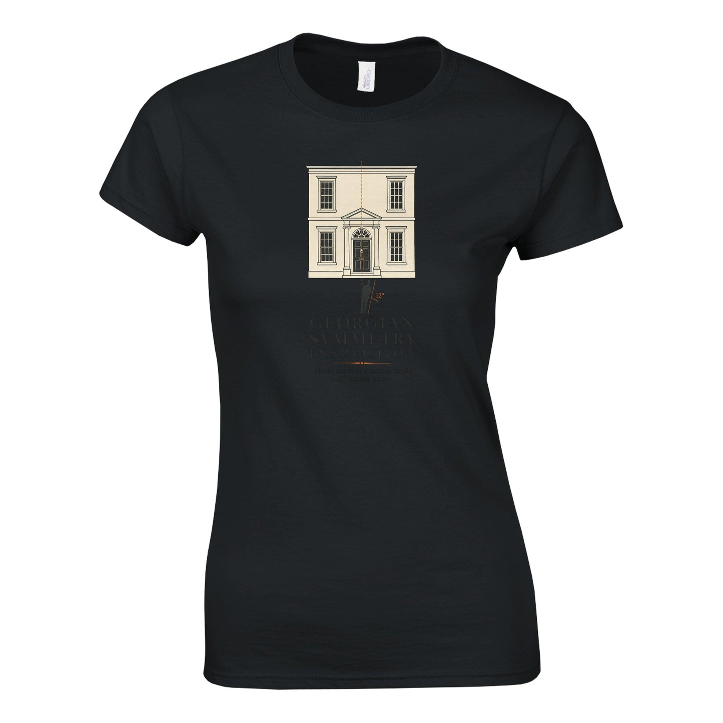 Georgian Symmetry Inspection — Bath Women's T-shirt — product view 6