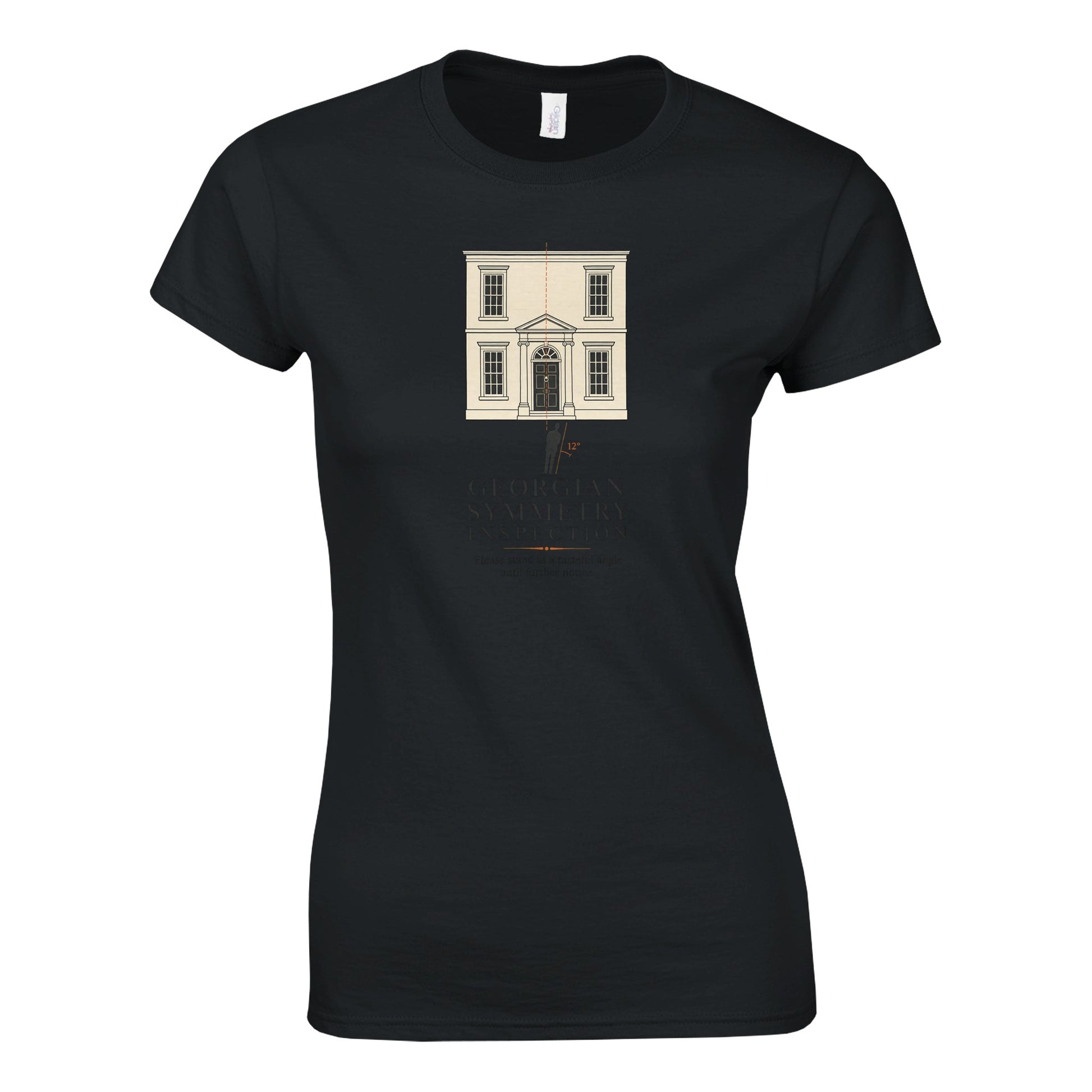 Georgian Symmetry Inspection — Bath Women's T-shirt — product view 6