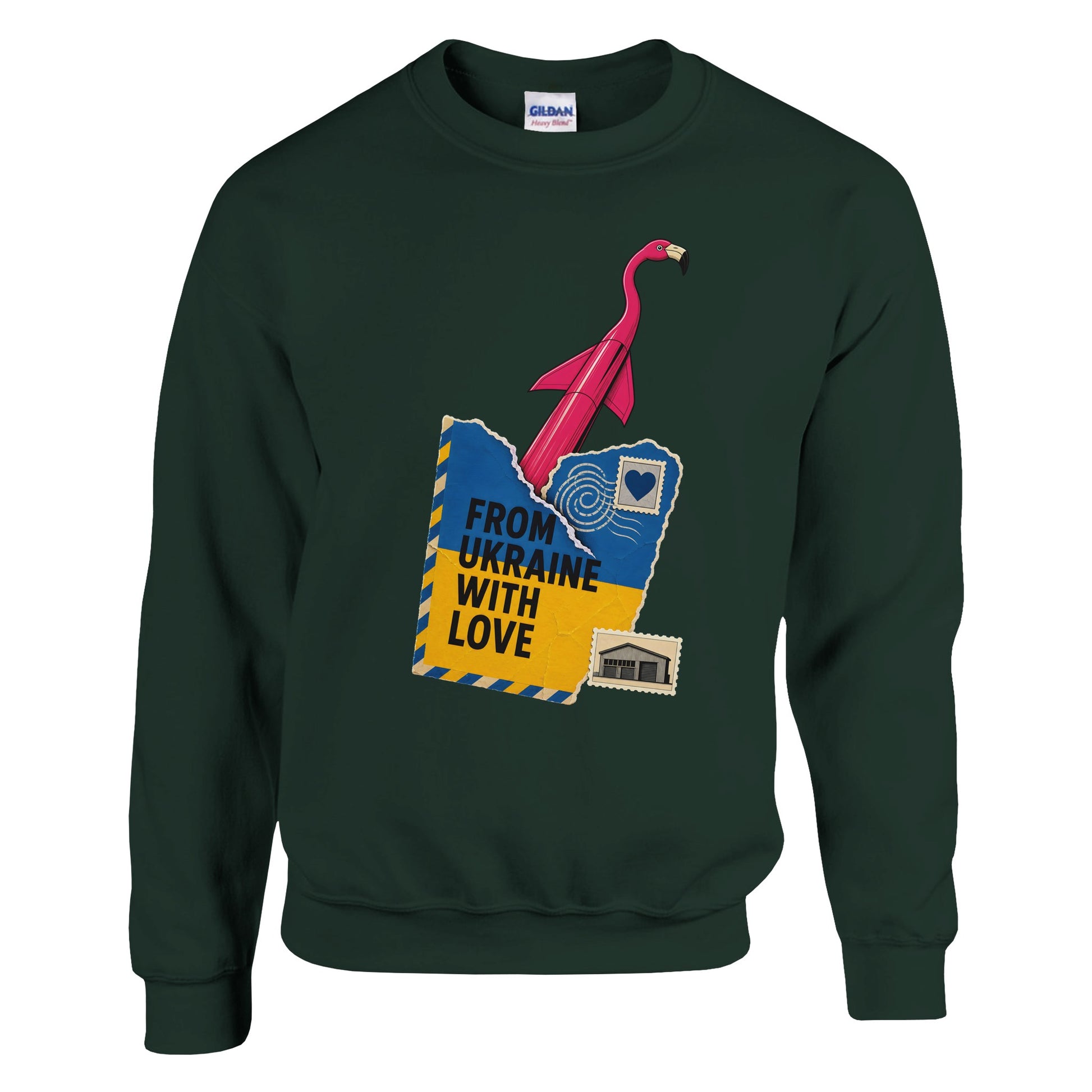 From Ukraine With Love Sweatshirt — product view 4
